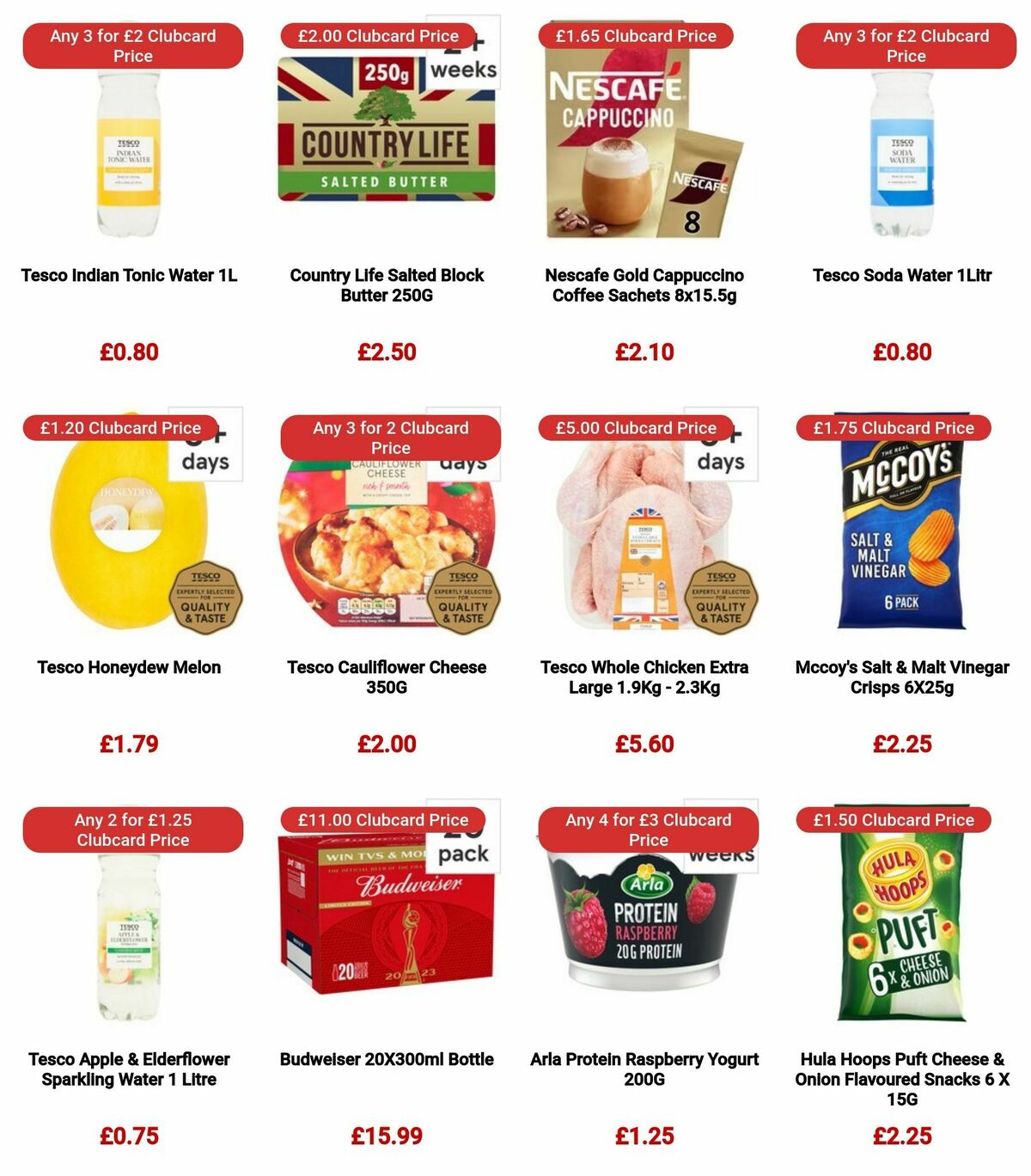 TESCO Offers from 21 December