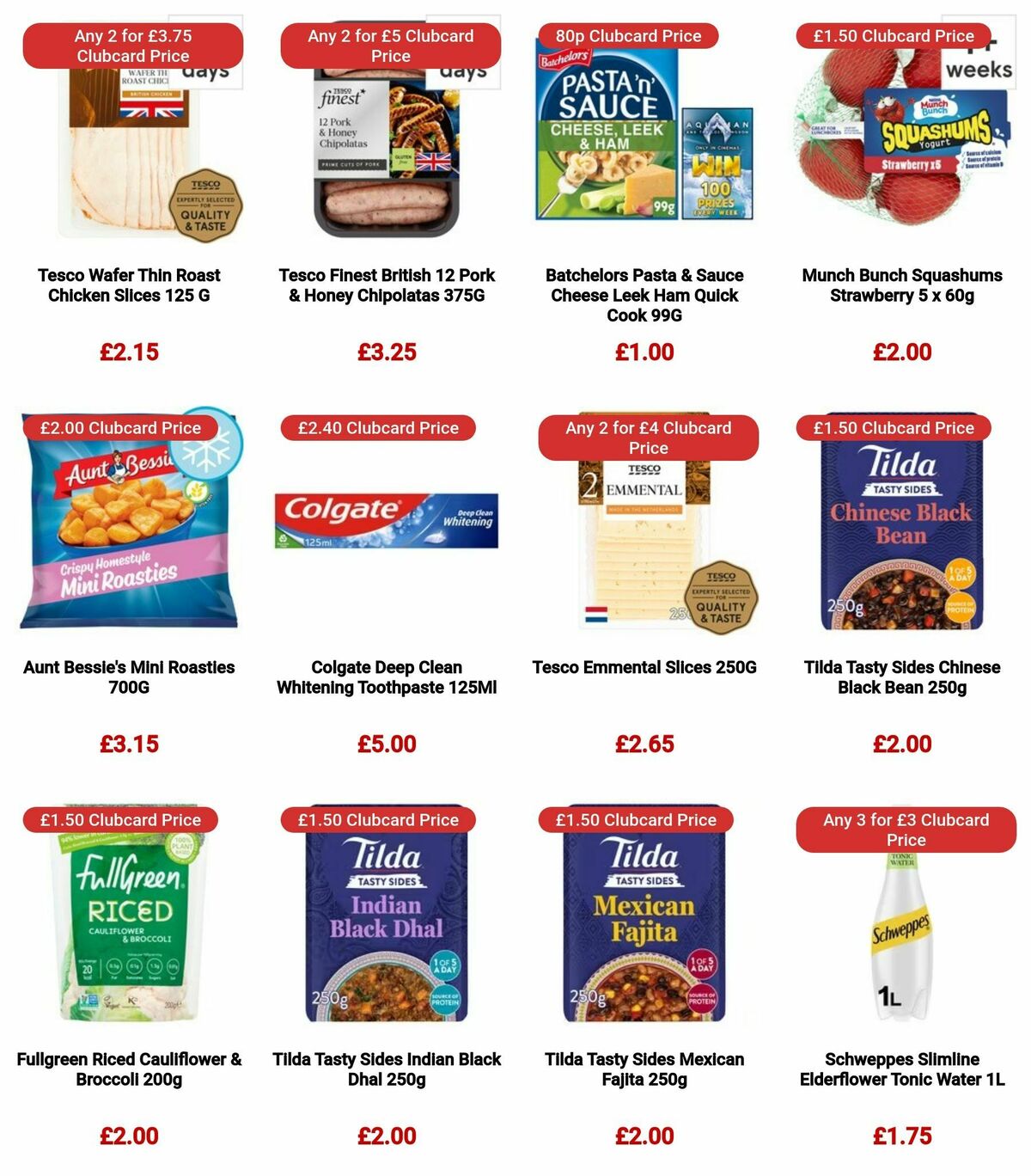 TESCO Offers from 28 December