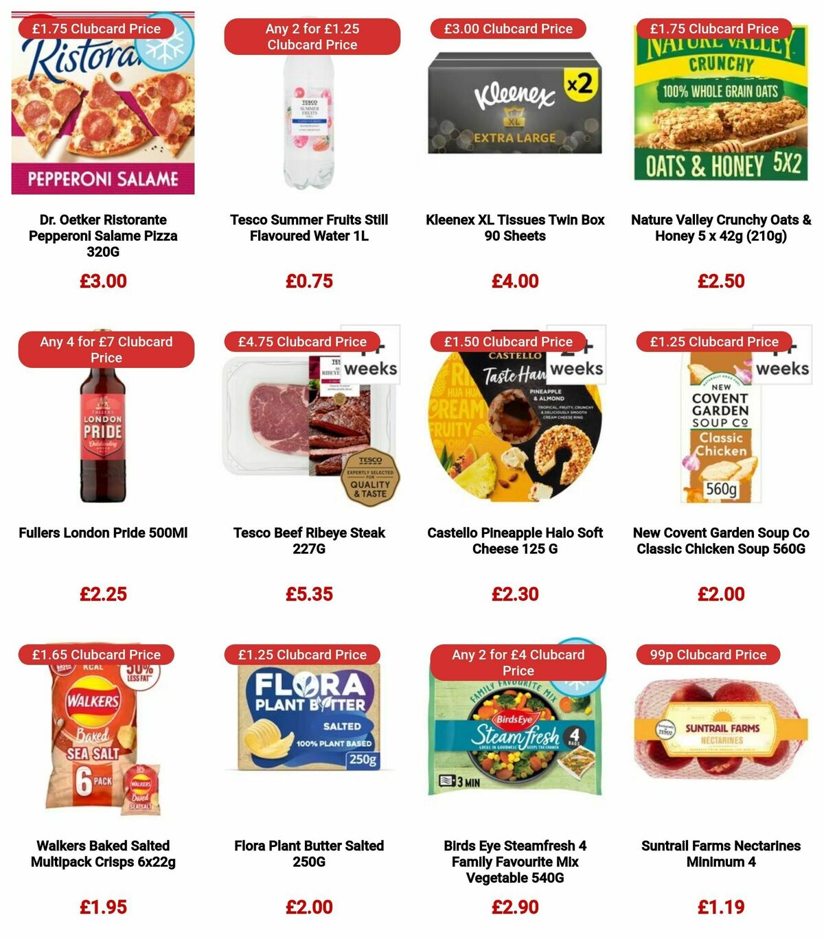 TESCO Offers from 3 January