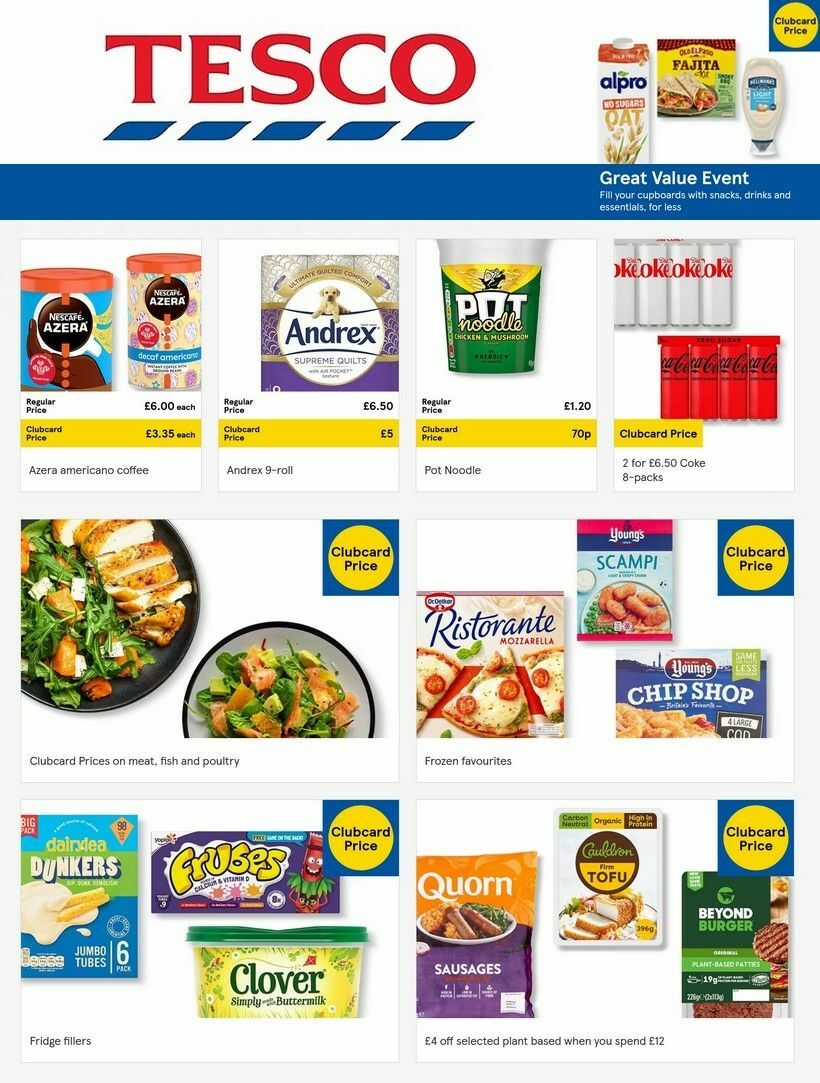 TESCO Offers from 11 January