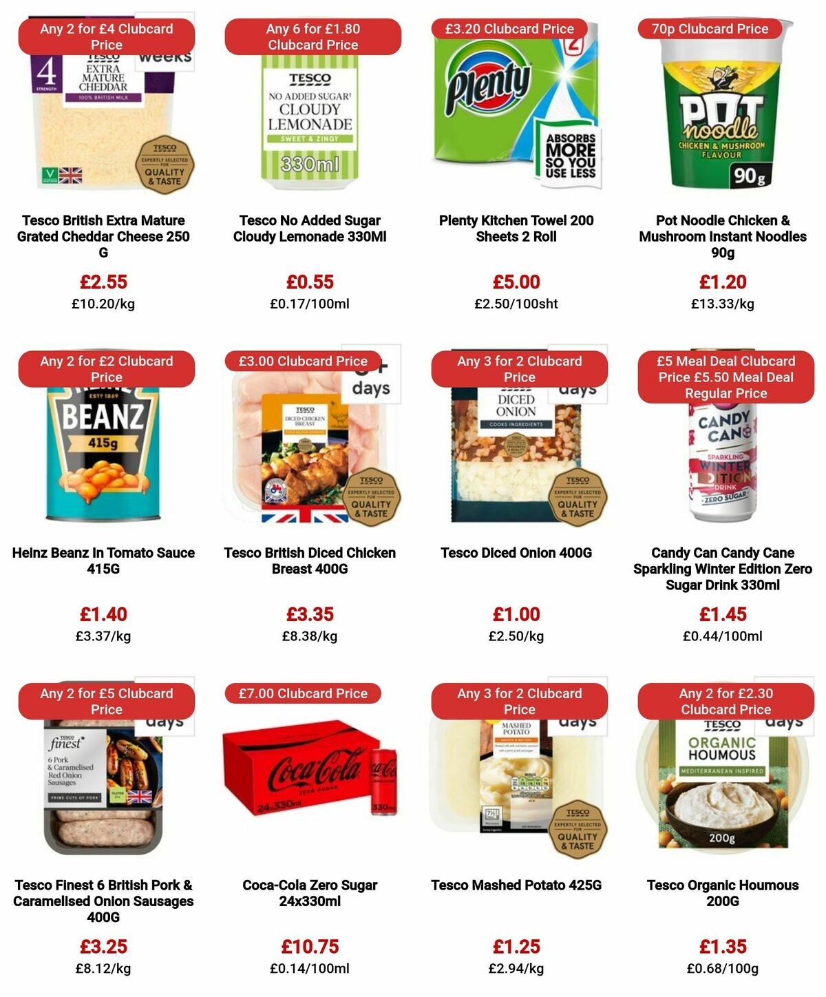 TESCO Offers from 18 January