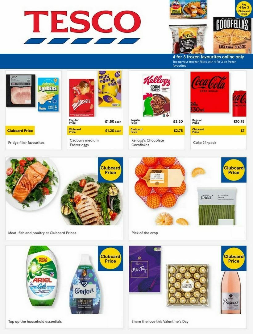 TESCO Offers from 25 January