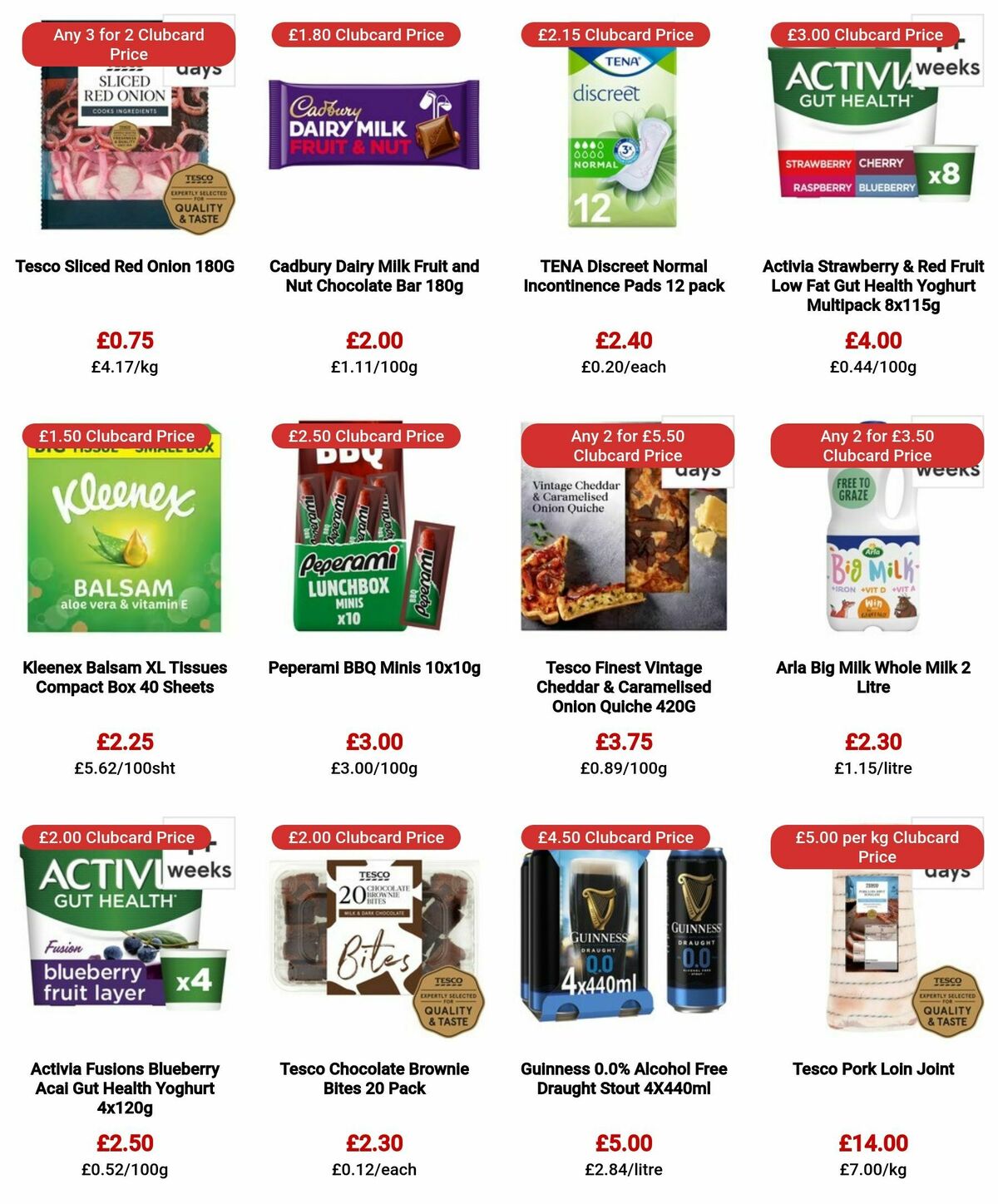 TESCO Offers from 25 January