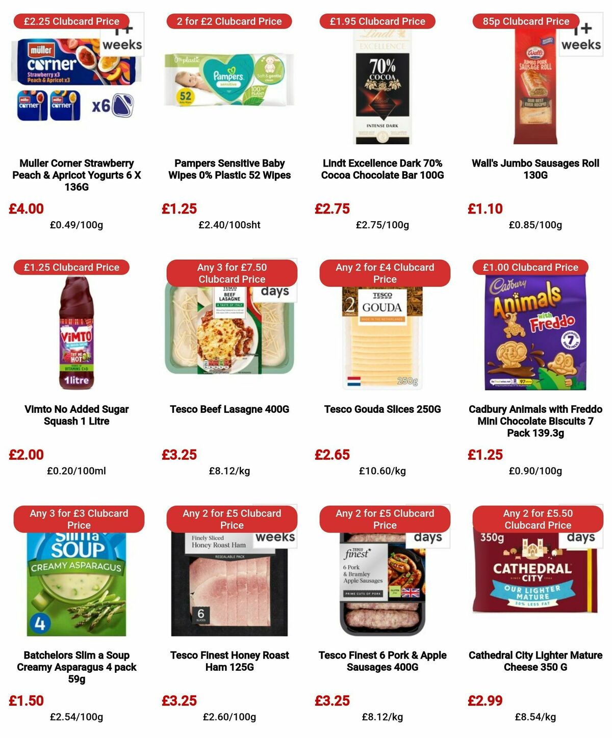 TESCO Offers from 1 February