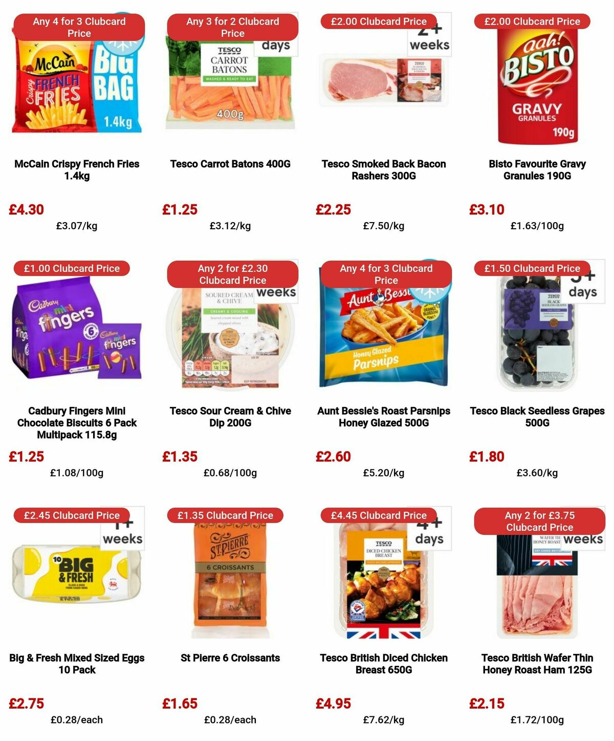 TESCO Offers from 1 February