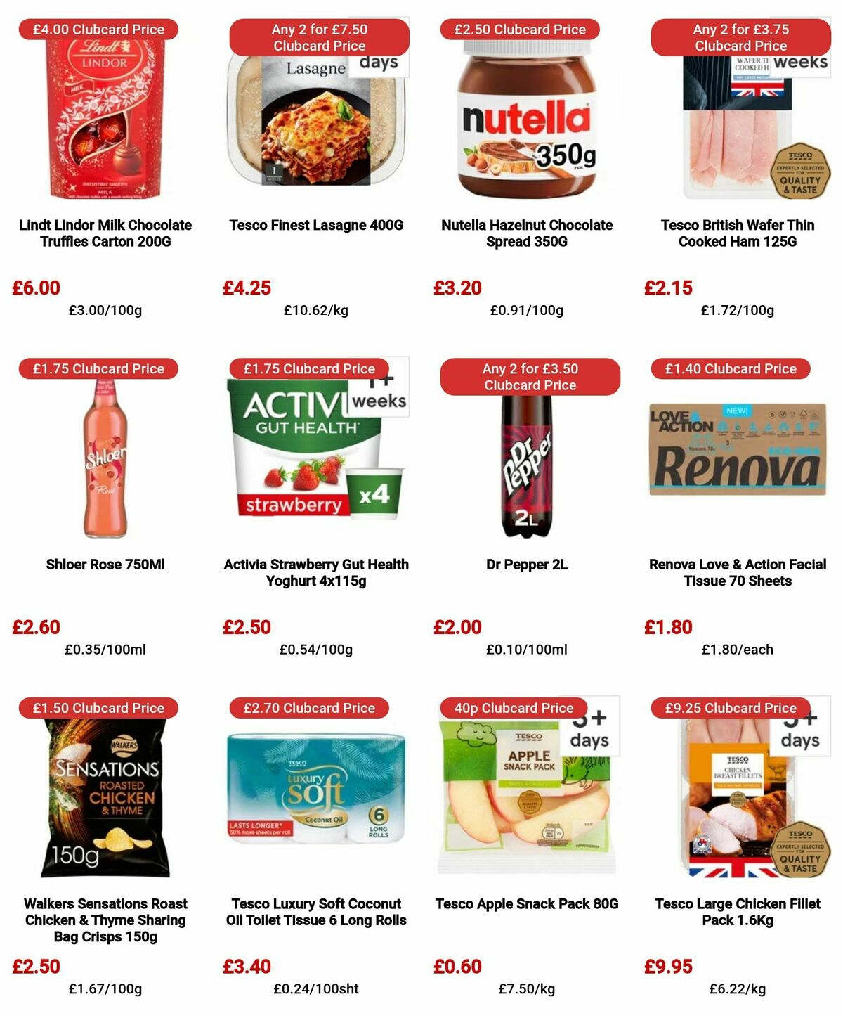 TESCO Offers from 14 February