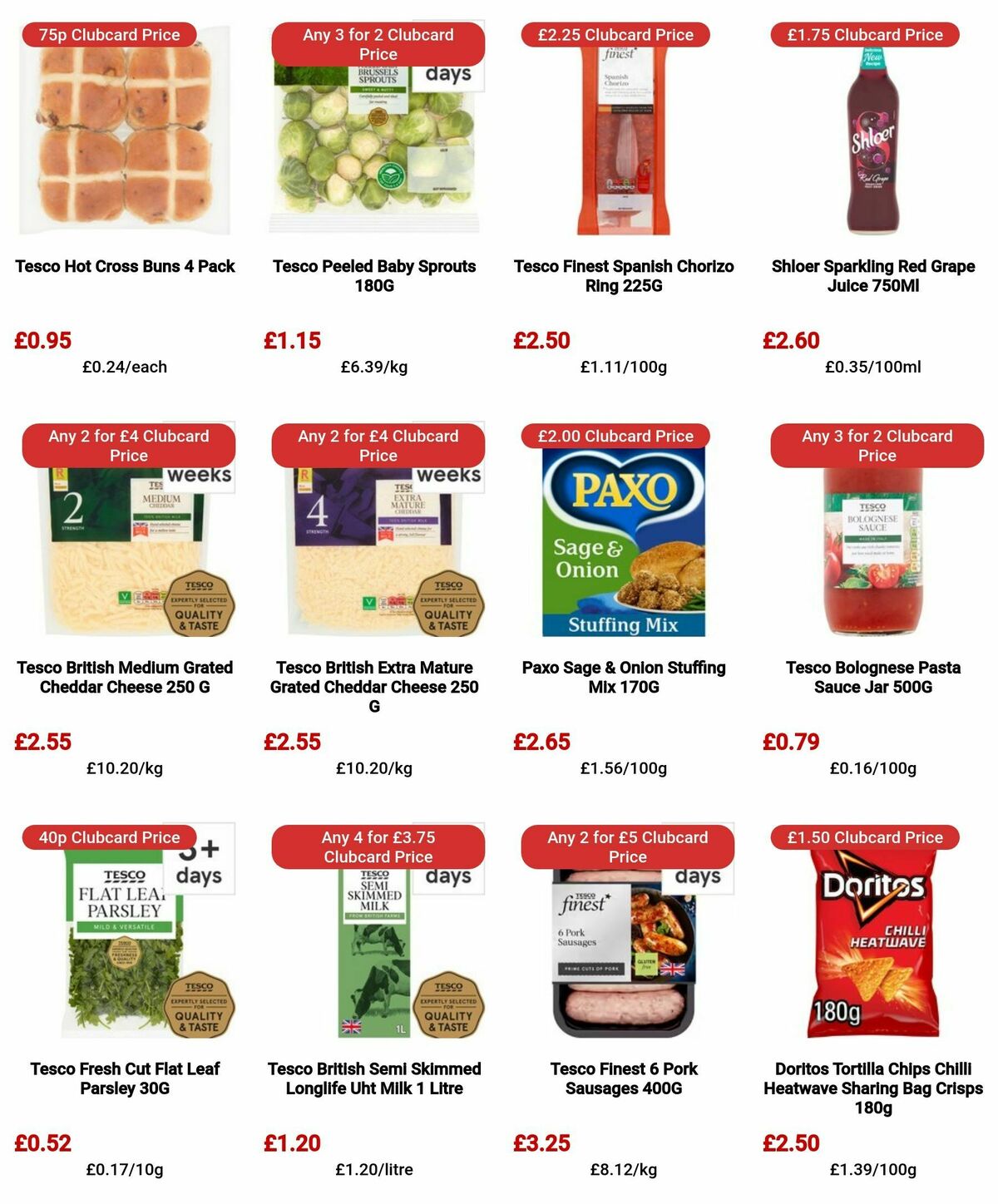 TESCO Offers from 29 February