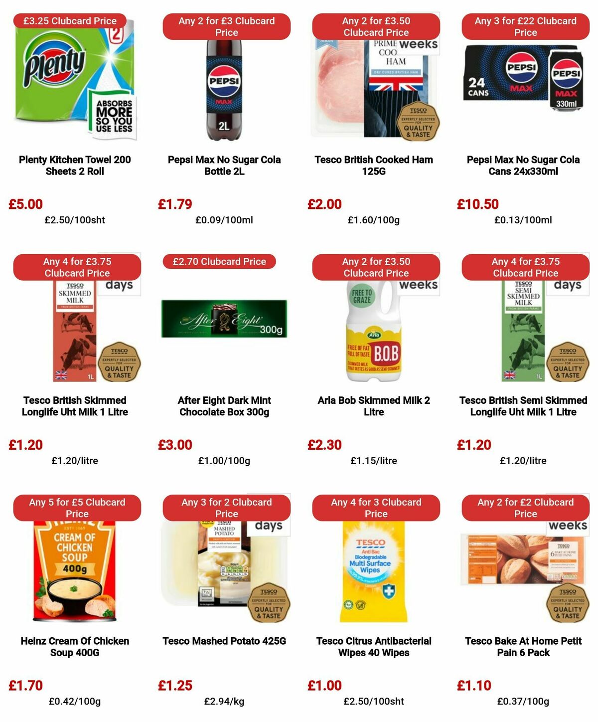 TESCO Offers from 7 March