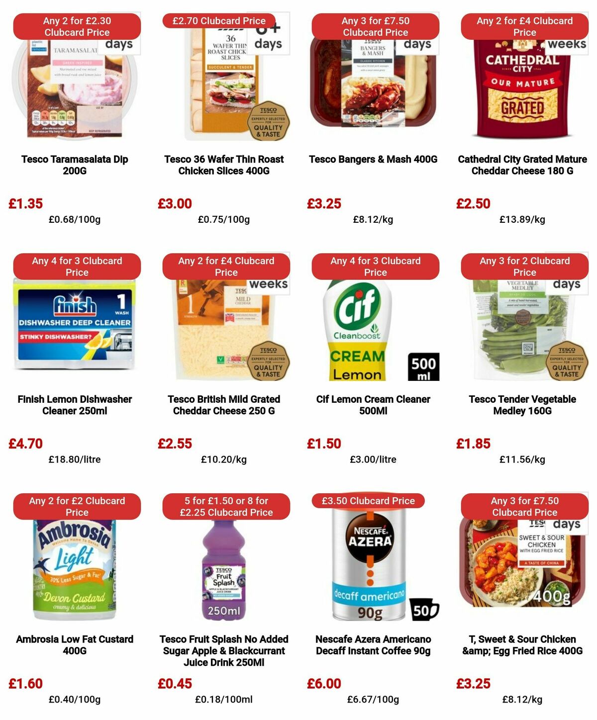 TESCO Offers from 7 March