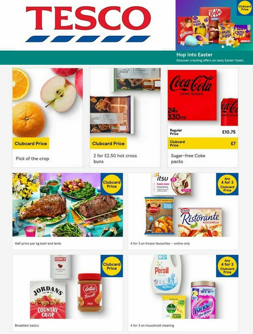 TESCO Offers from 21 March