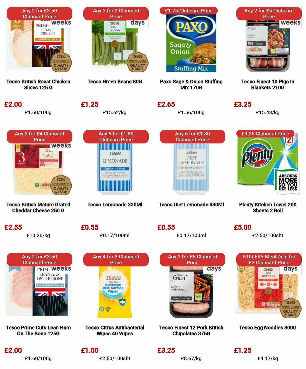 TESCO Offers from 21 March