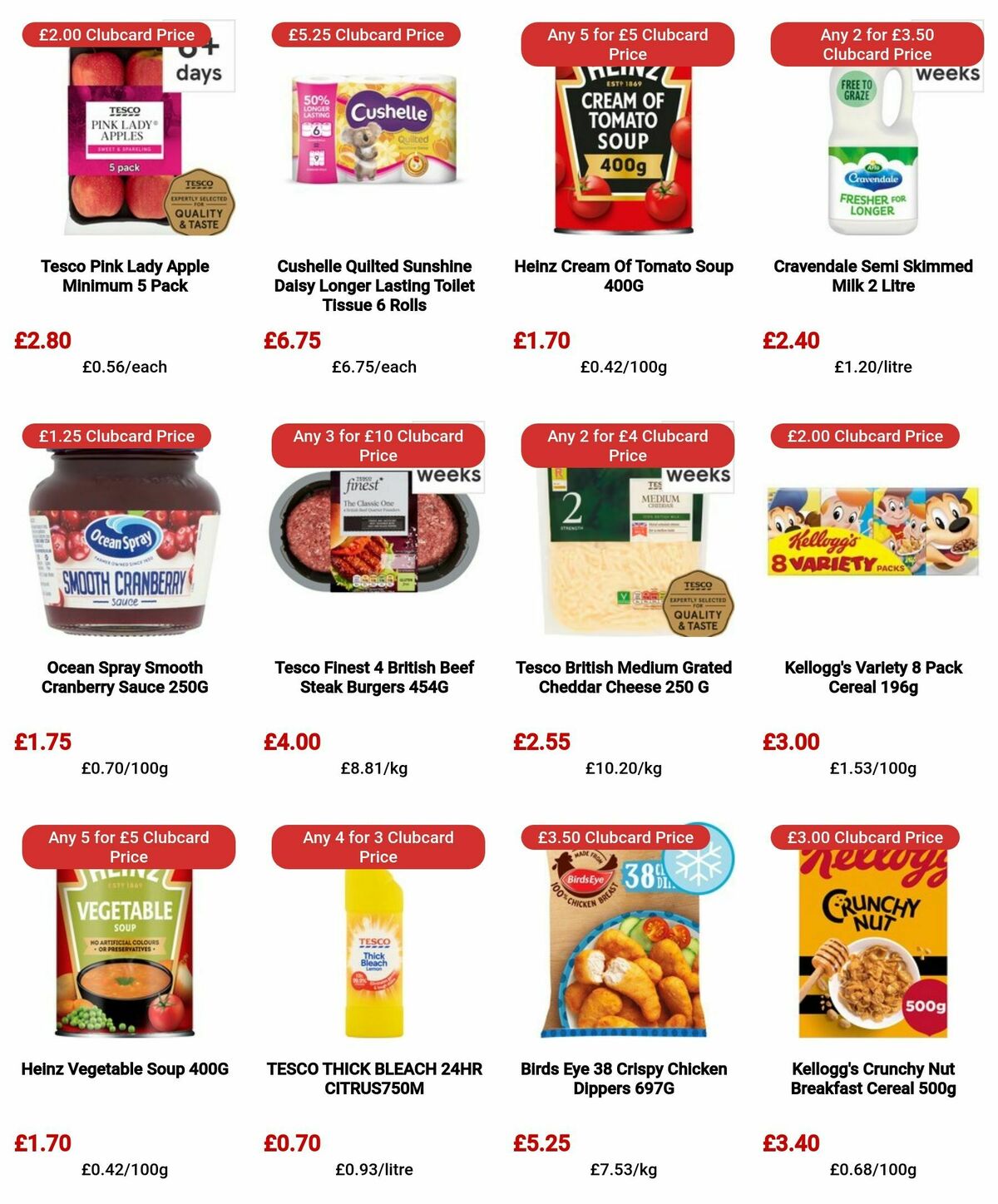 TESCO Offers from 21 March