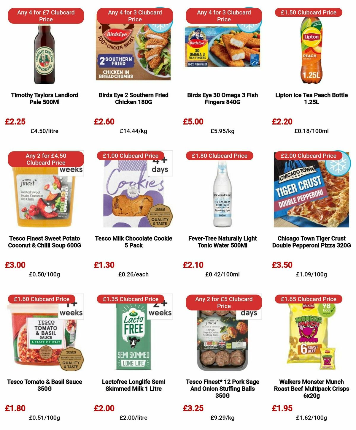 TESCO Offers from 21 March