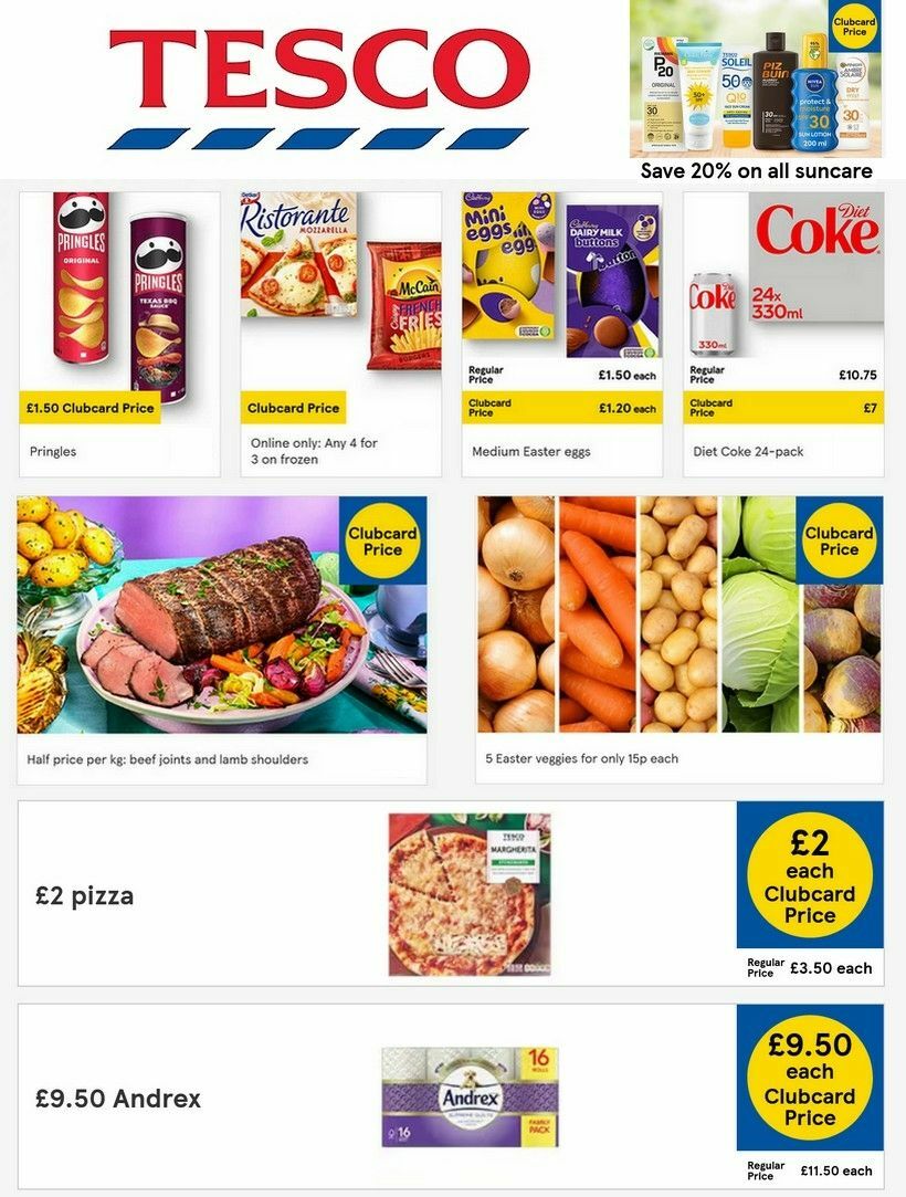 TESCO Offers from 28 March