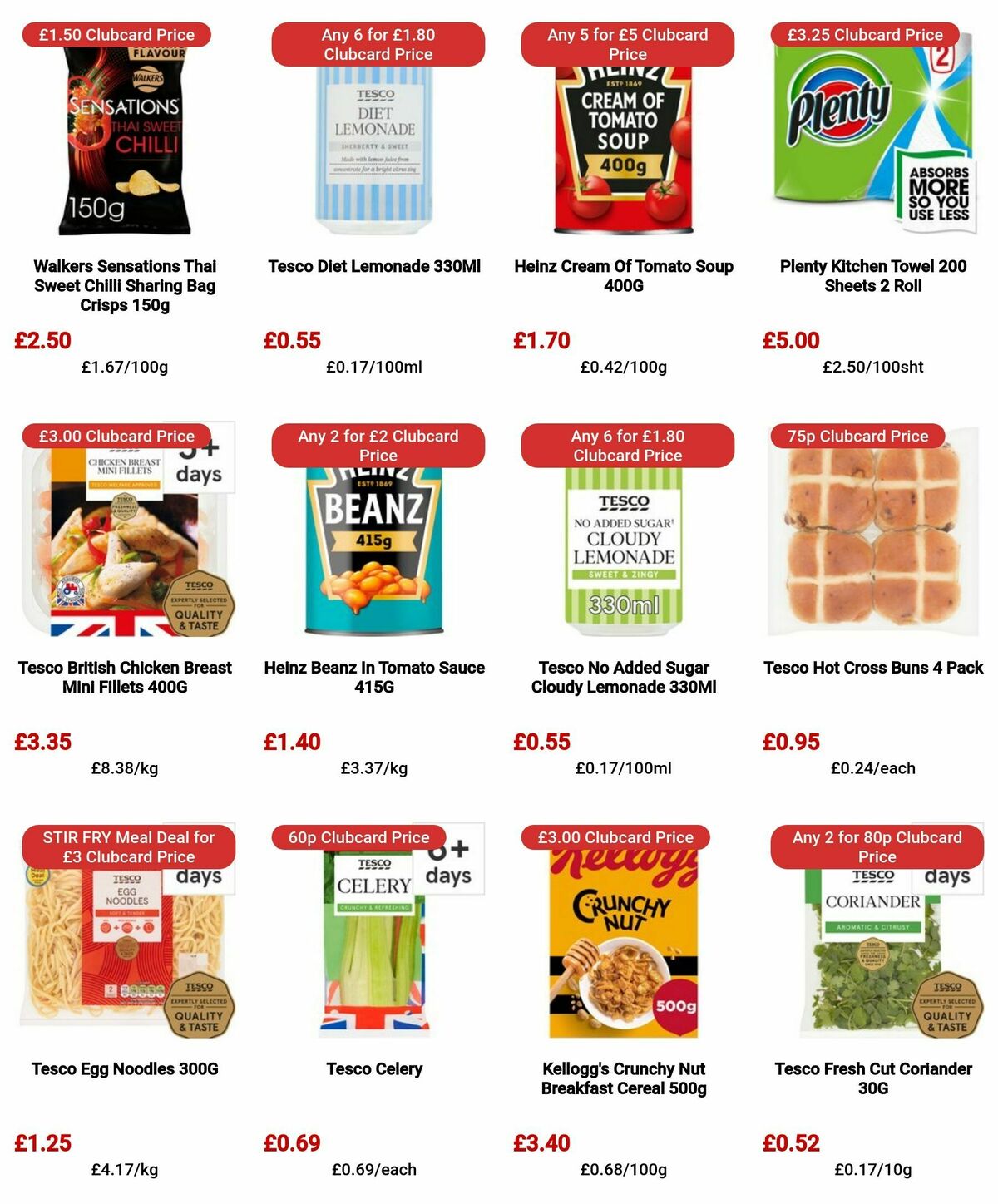 TESCO Offers from 28 March