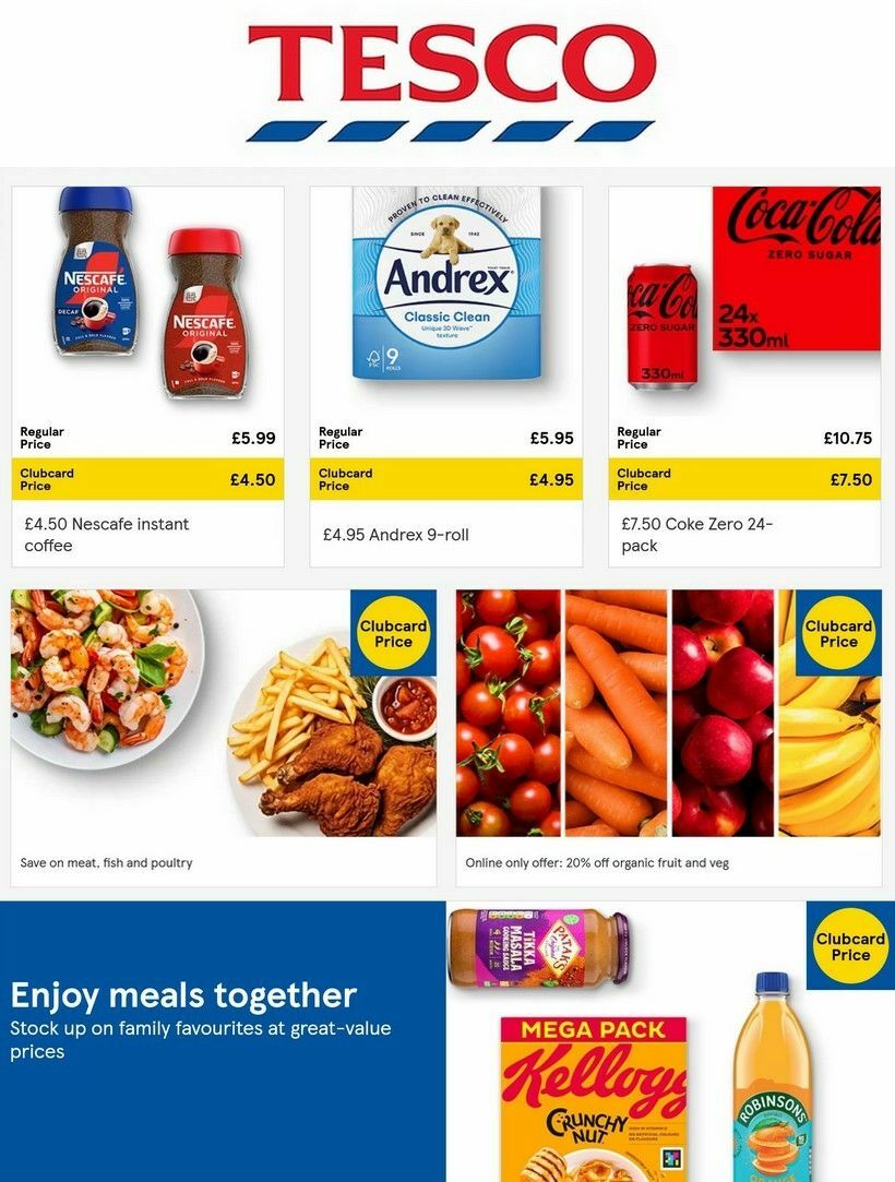 TESCO Offers from 4 April