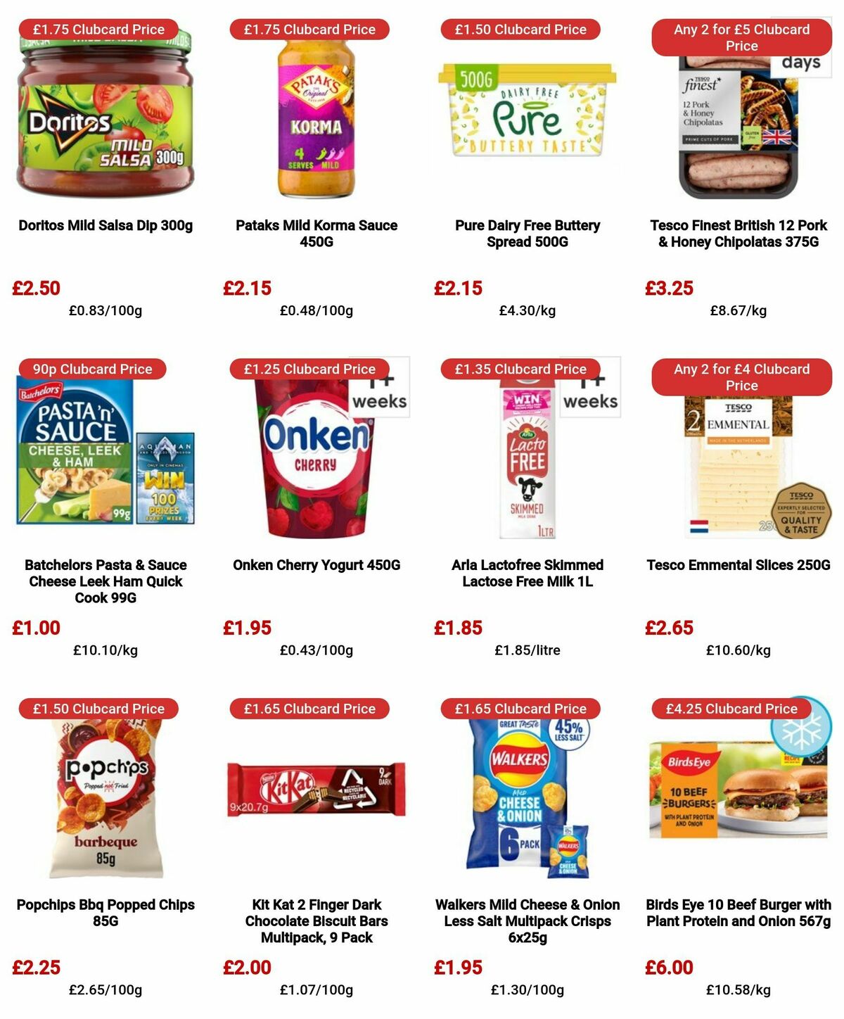 TESCO Offers from 11 April
