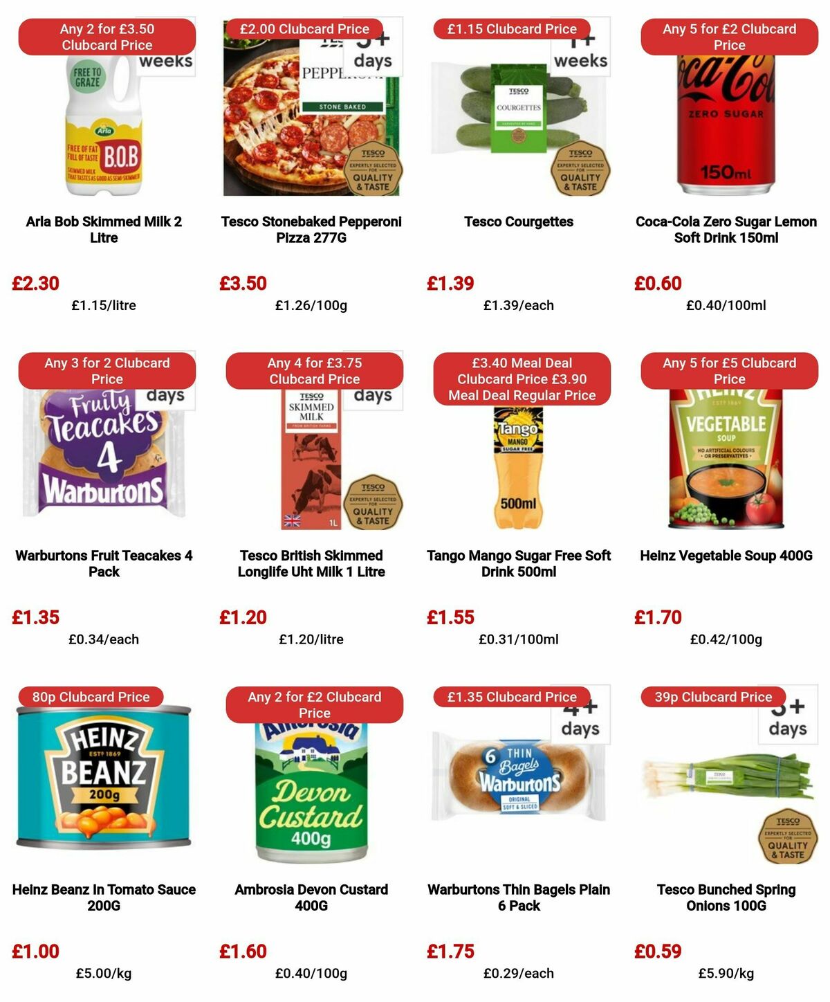 TESCO Offers from 11 April