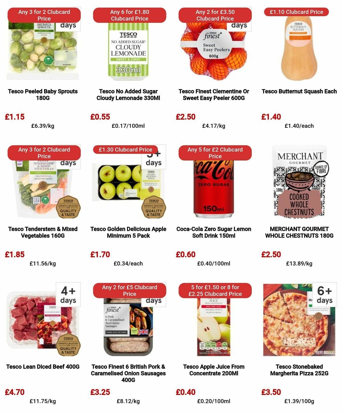 TESCO Offers from 18 April