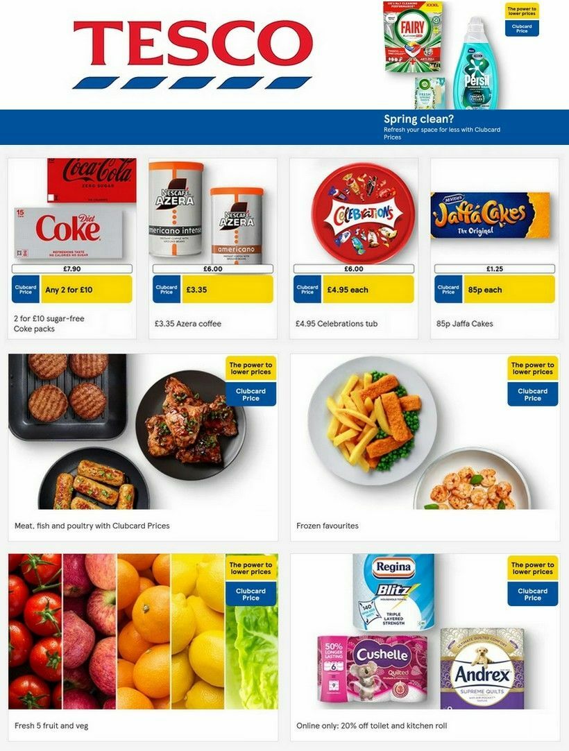 TESCO Offers from 9 May