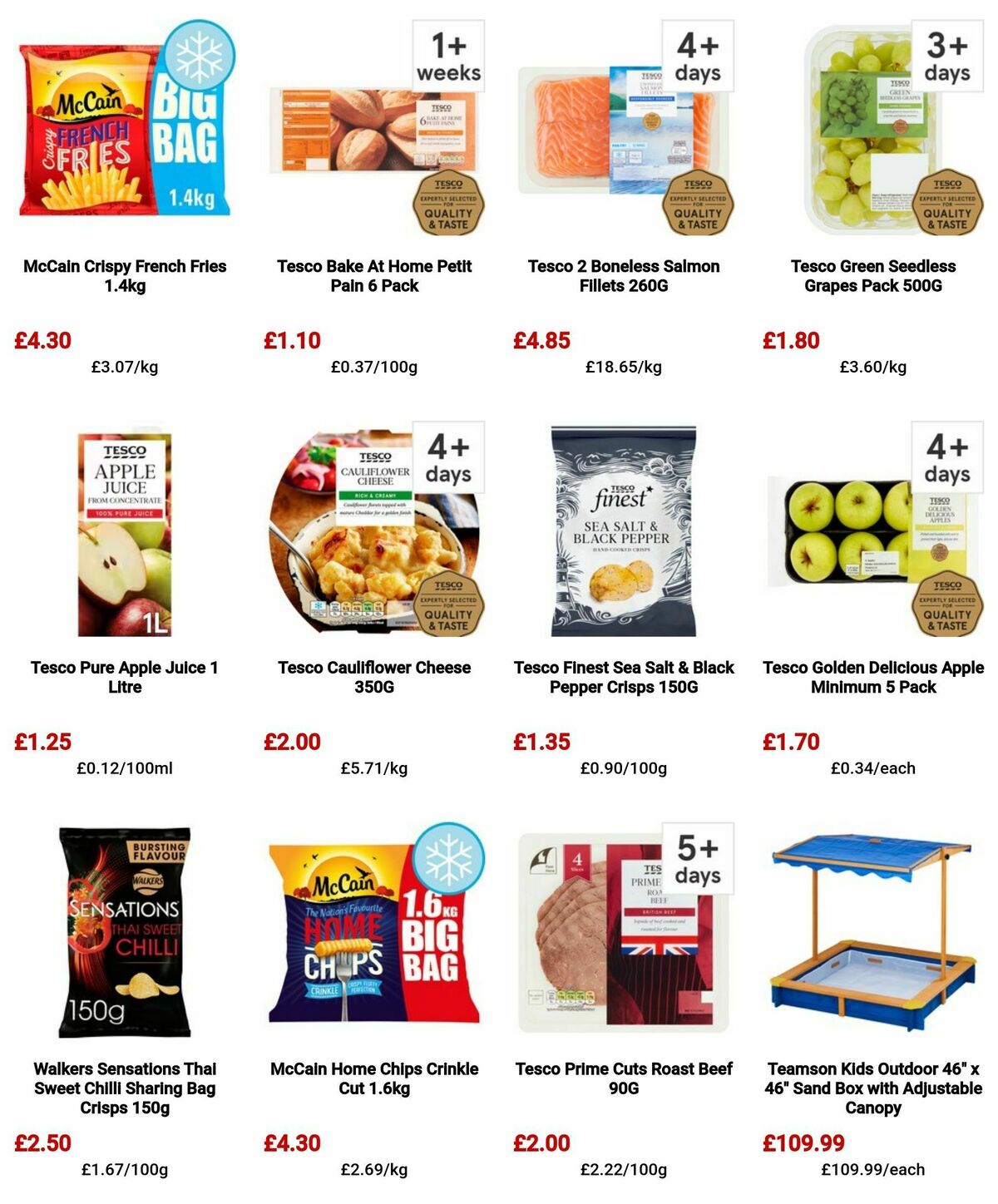 TESCO Offers from 27 June