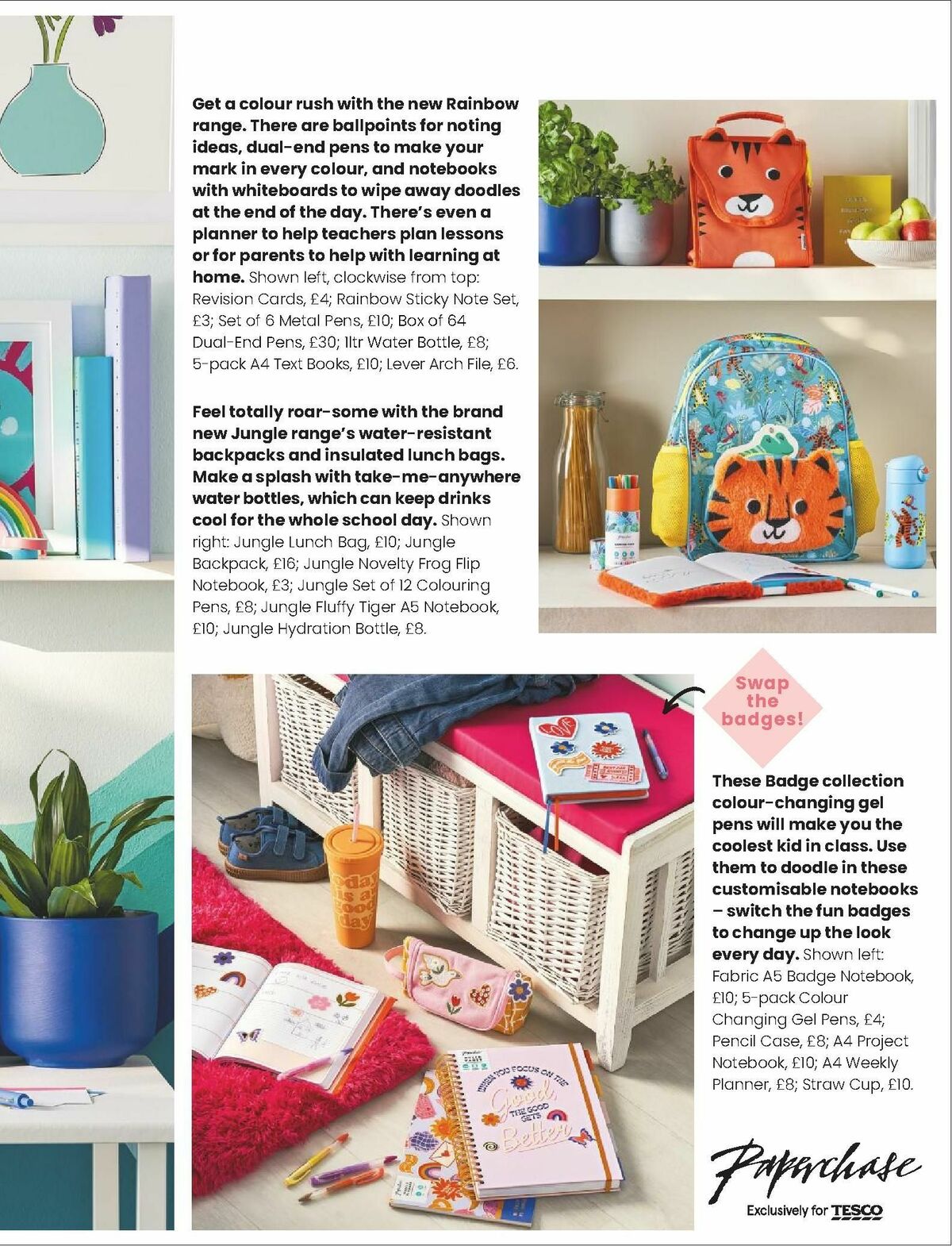 TESCO Magazine July/August Offers from 1 July