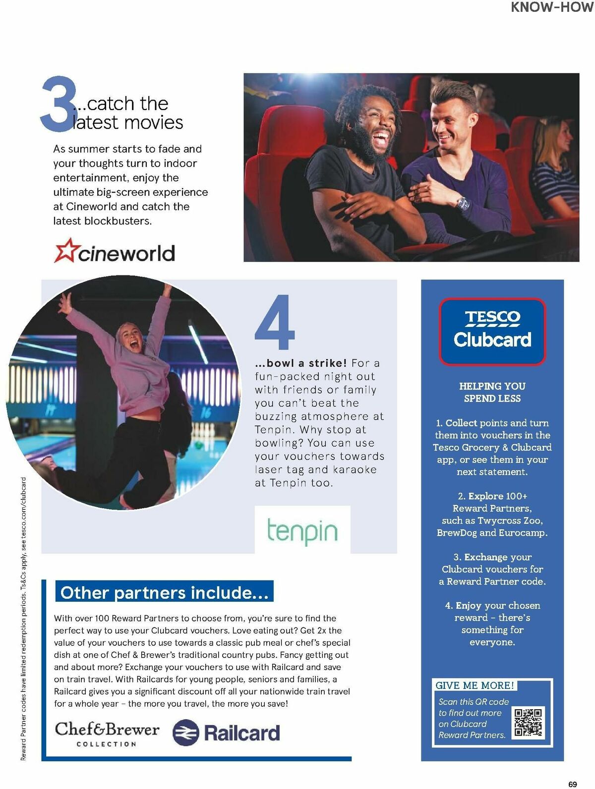 TESCO Magazine September Offers from 1 September