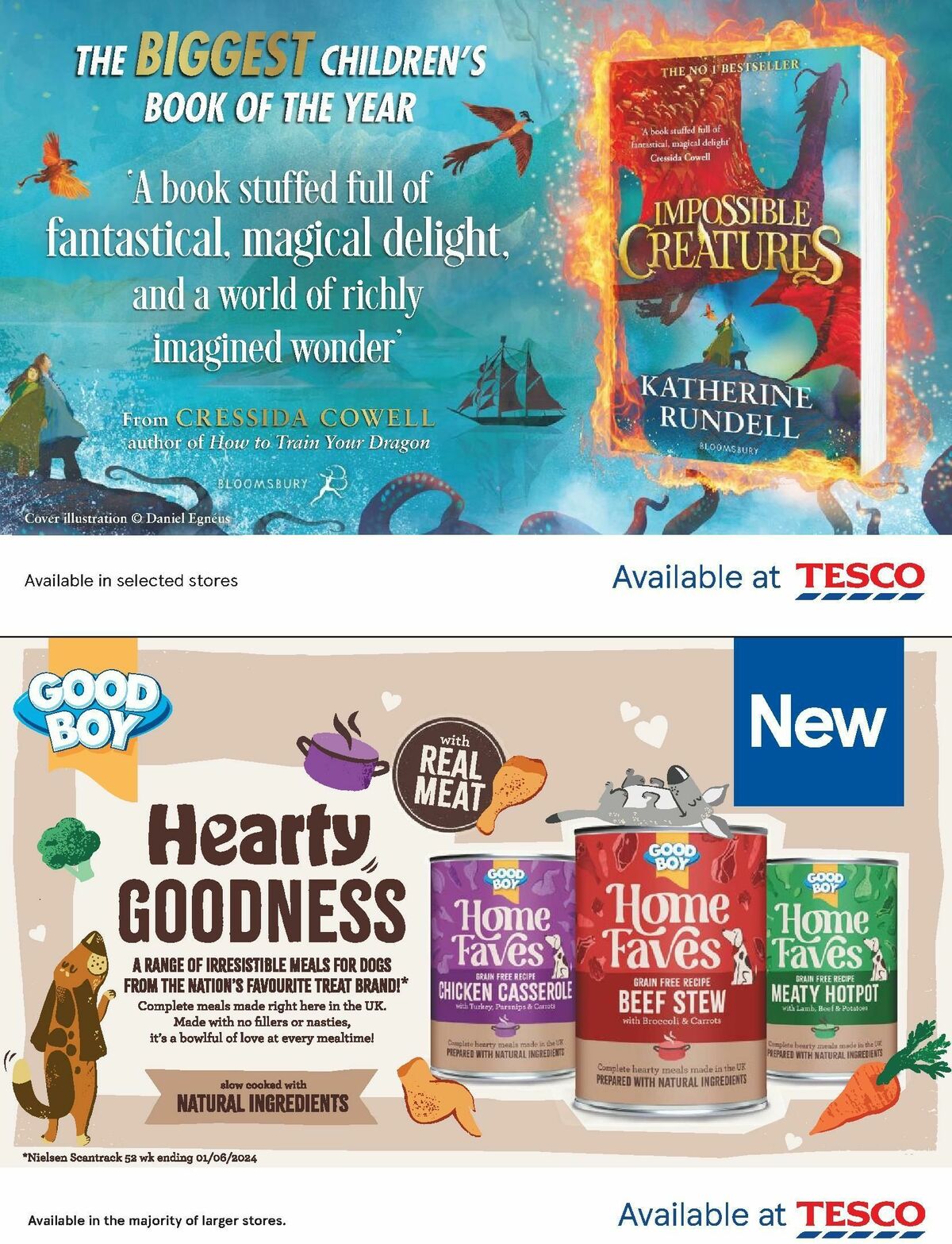 TESCO Magazine September Offers from 1 September