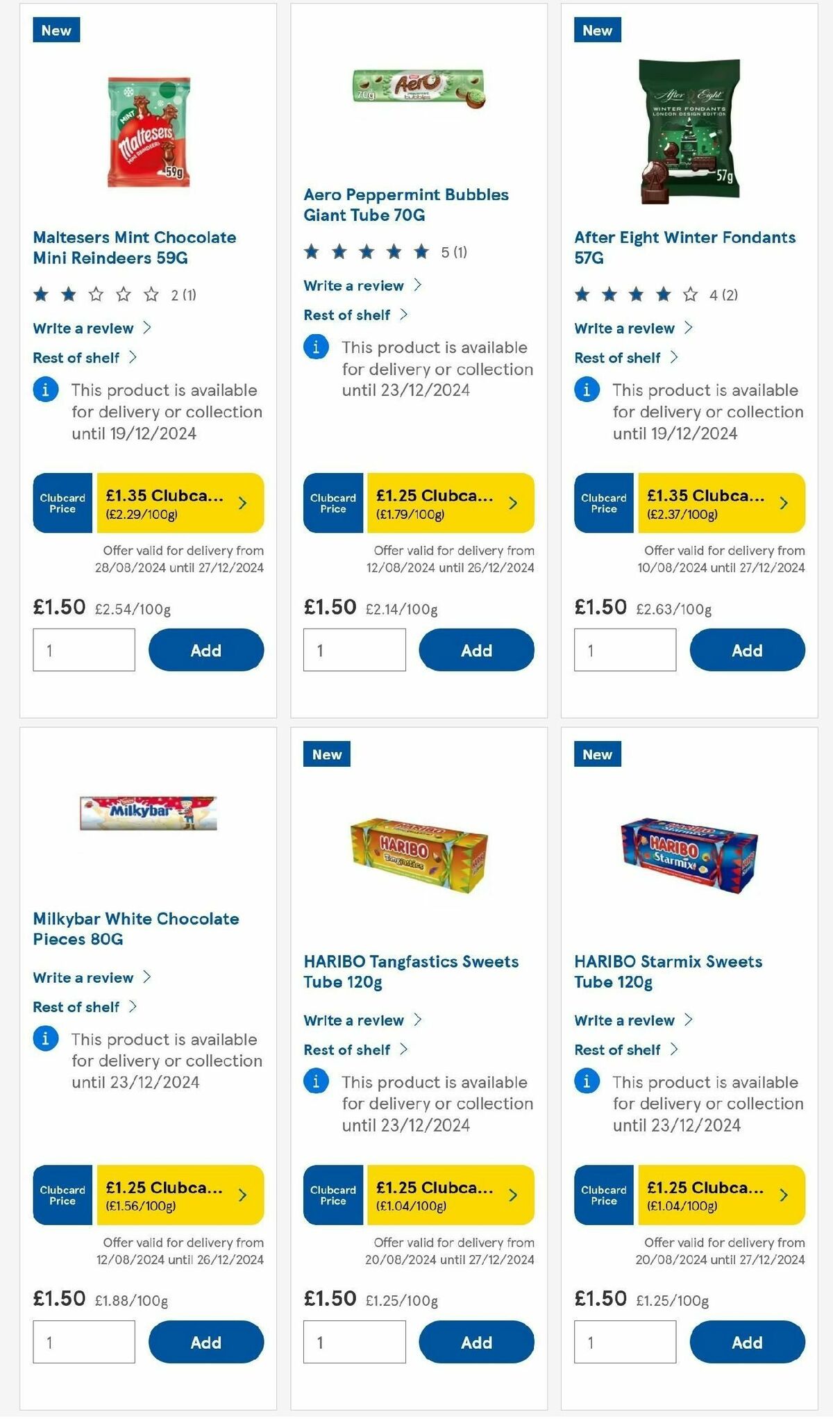 TESCO Offers from 21 November