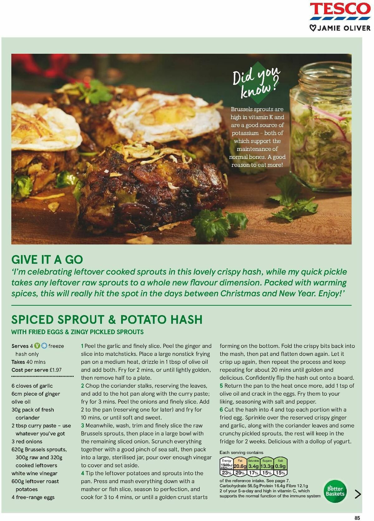 TESCO Magazine December Offers from 1 December