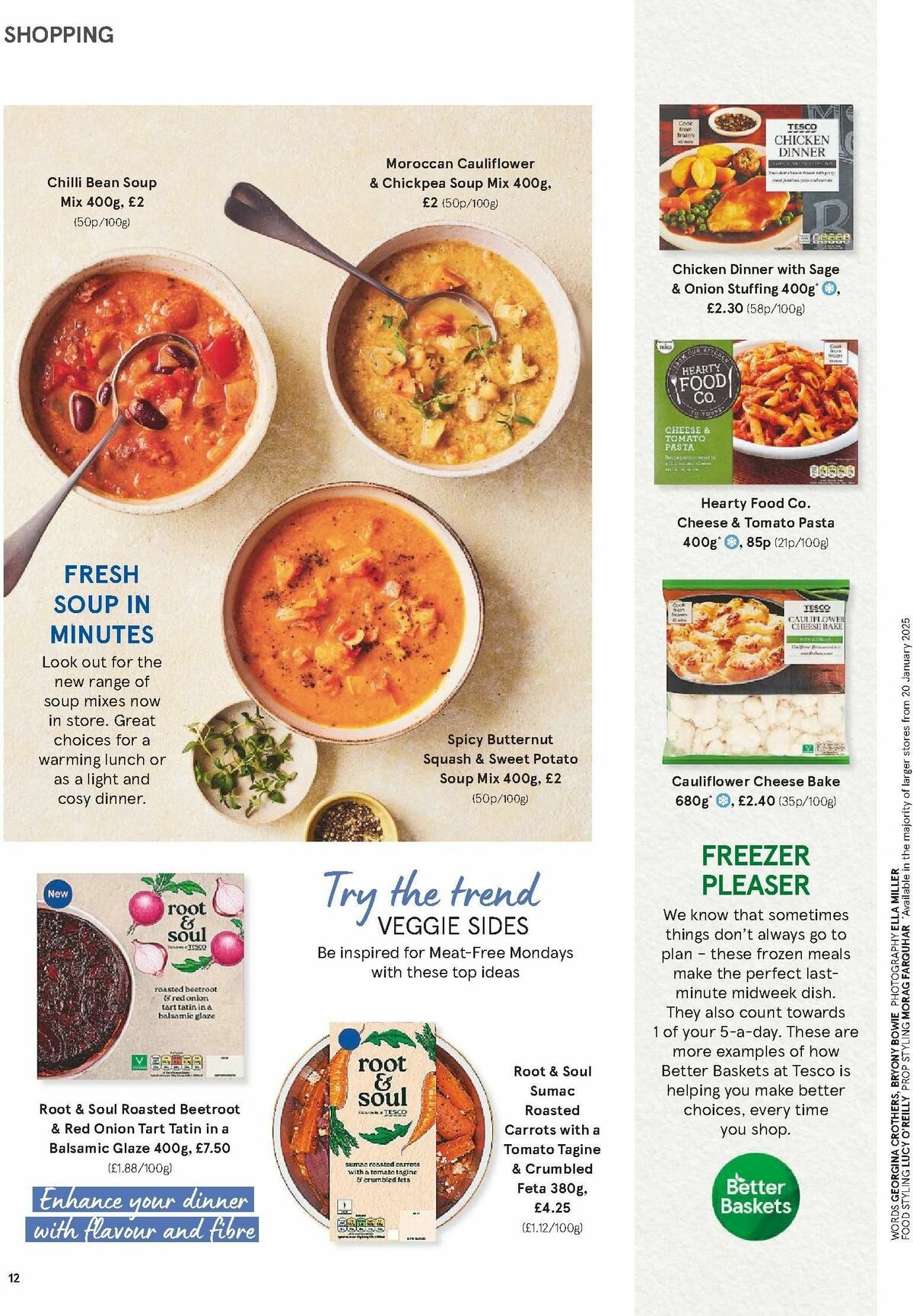 TESCO Magazine January Offers from 6 January