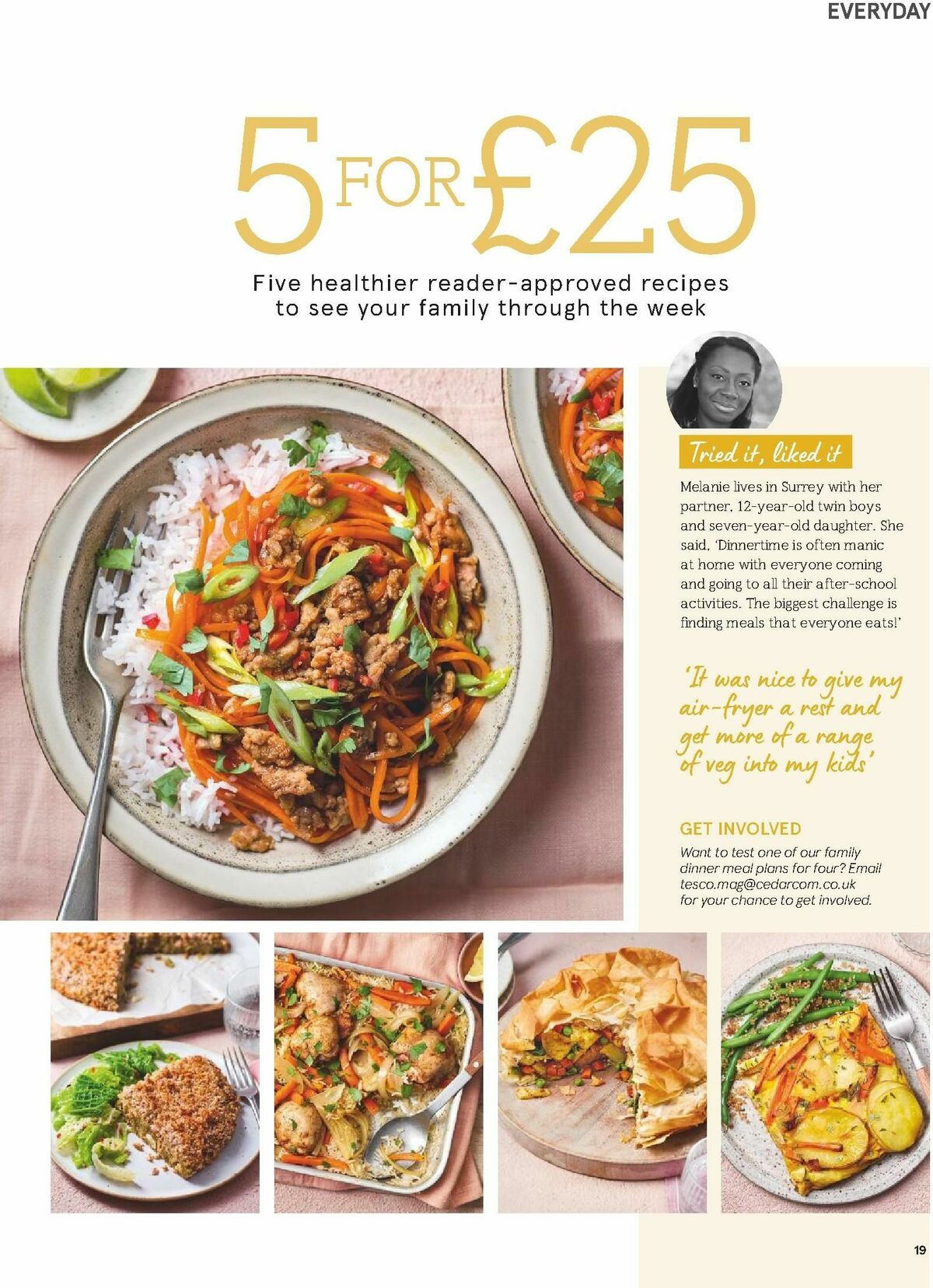 TESCO Magazine January Offers from 6 January