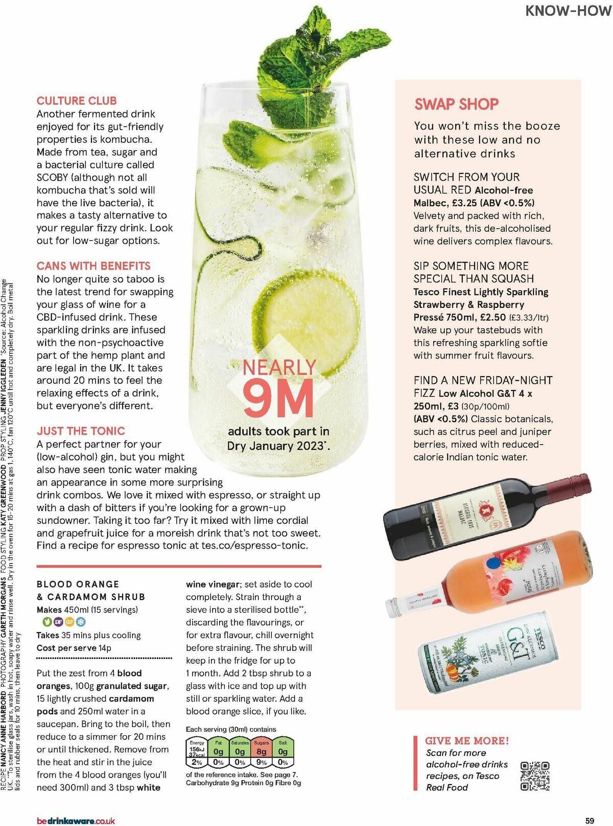 TESCO Magazine January Offers from 6 January