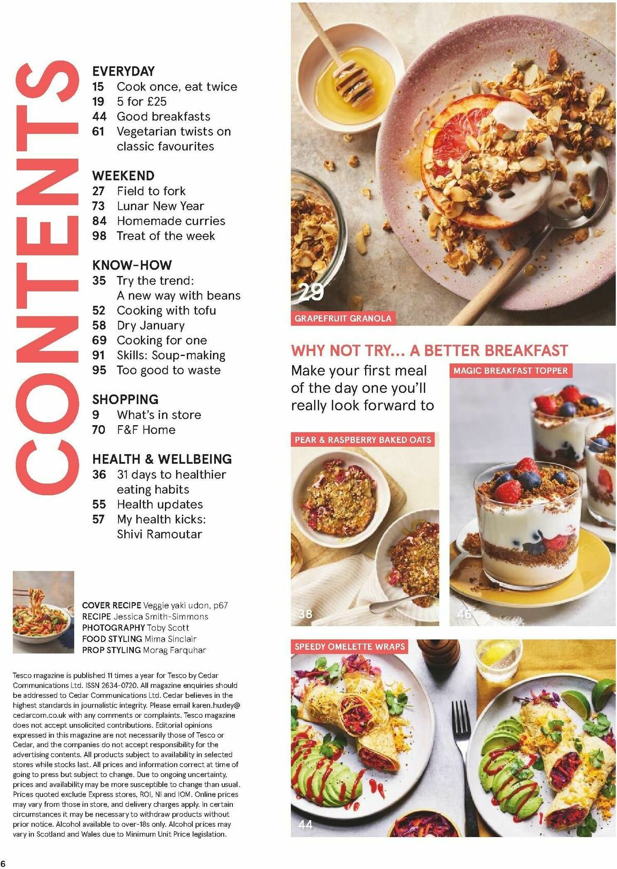 TESCO Magazine January Offers from 6 January