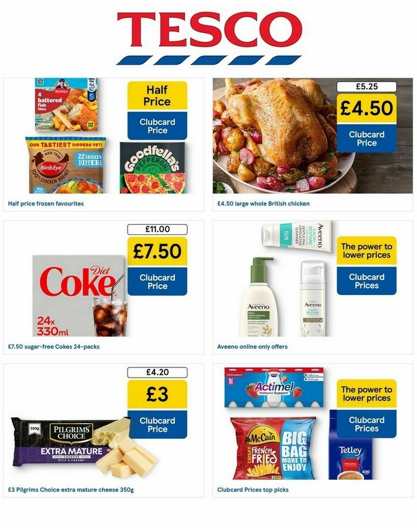 TESCO Offers from 16 January
