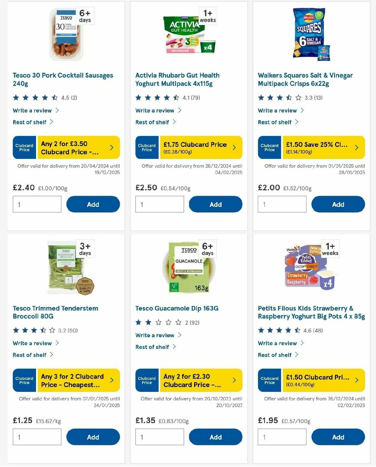 TESCO Offers from 23 January