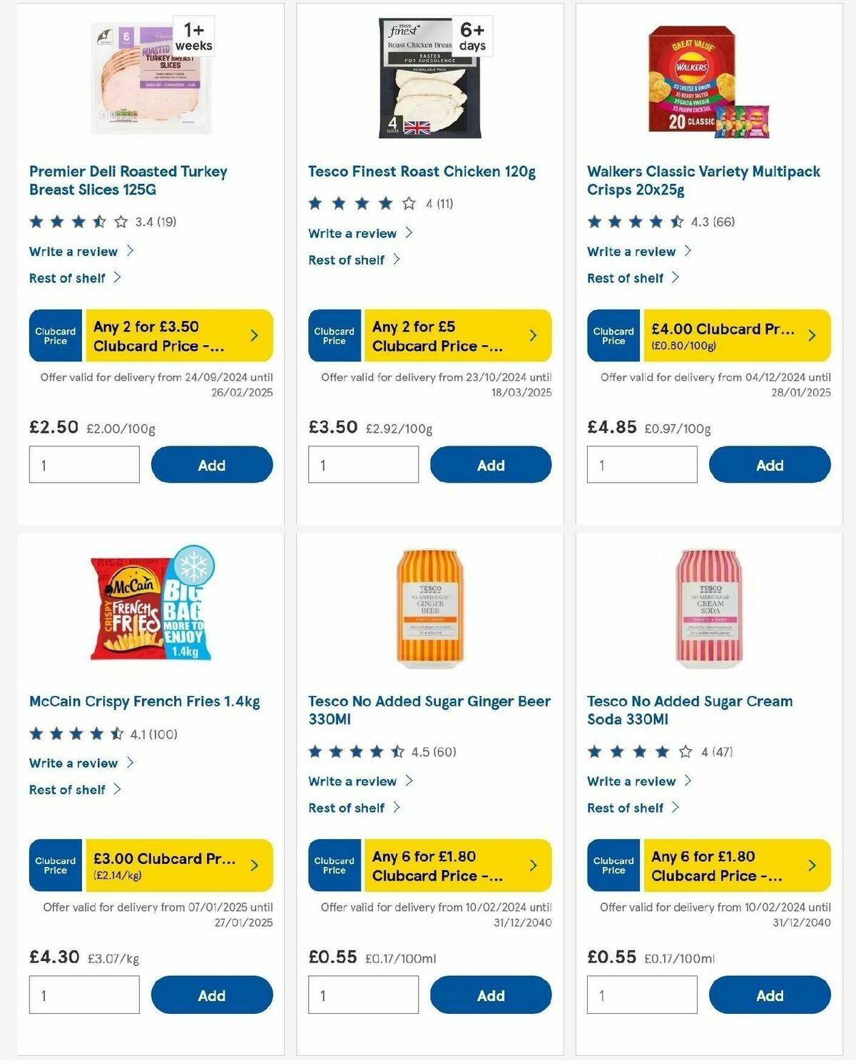 TESCO Offers from 23 January