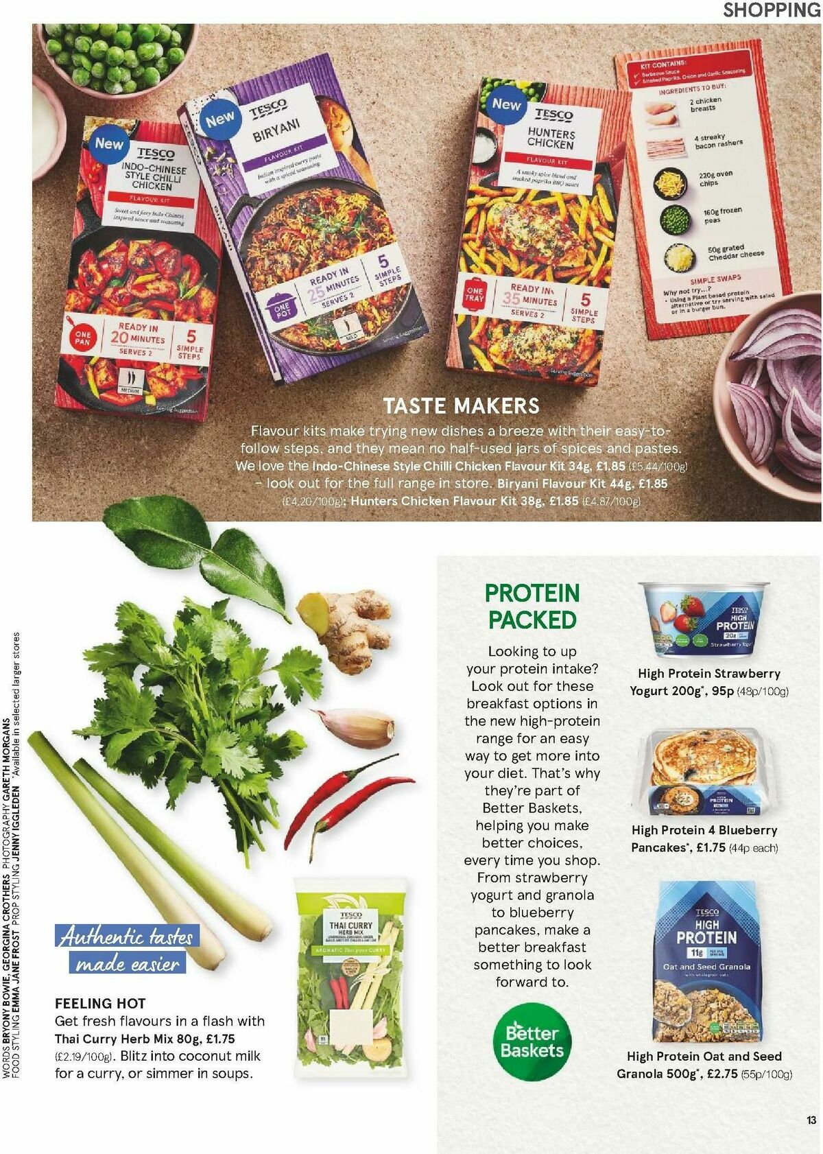 TESCO Magazine February Offers from 1 February