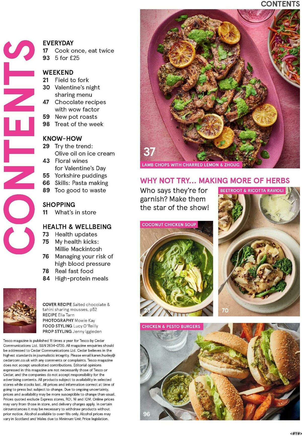 TESCO Magazine February Offers from 1 February