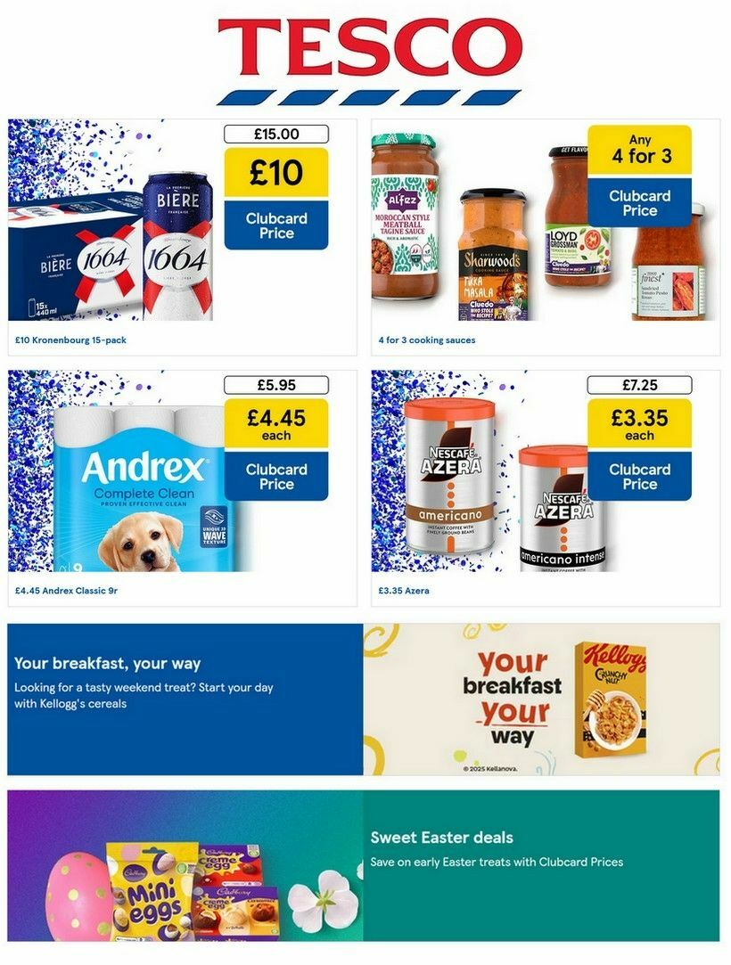 TESCO Offers from 20 February
