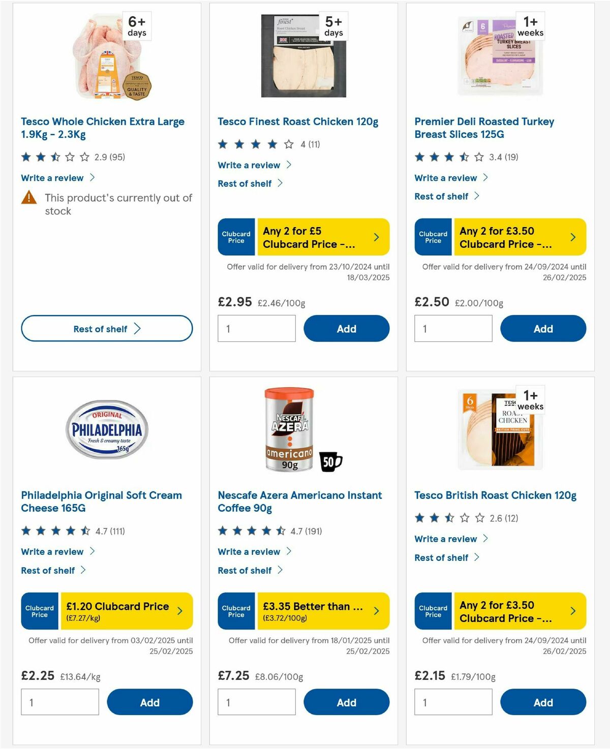 TESCO Offers from 20 February