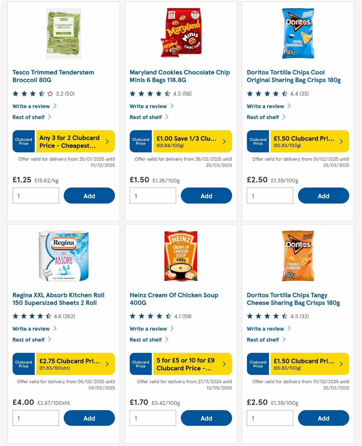 TESCO Offers from 27 February