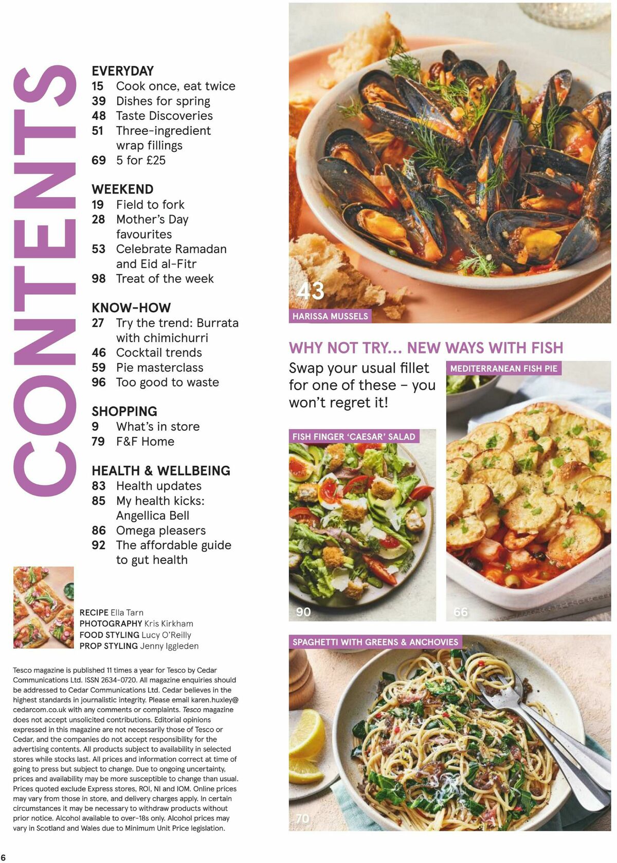 TESCO Magazine March Offers from 3 March