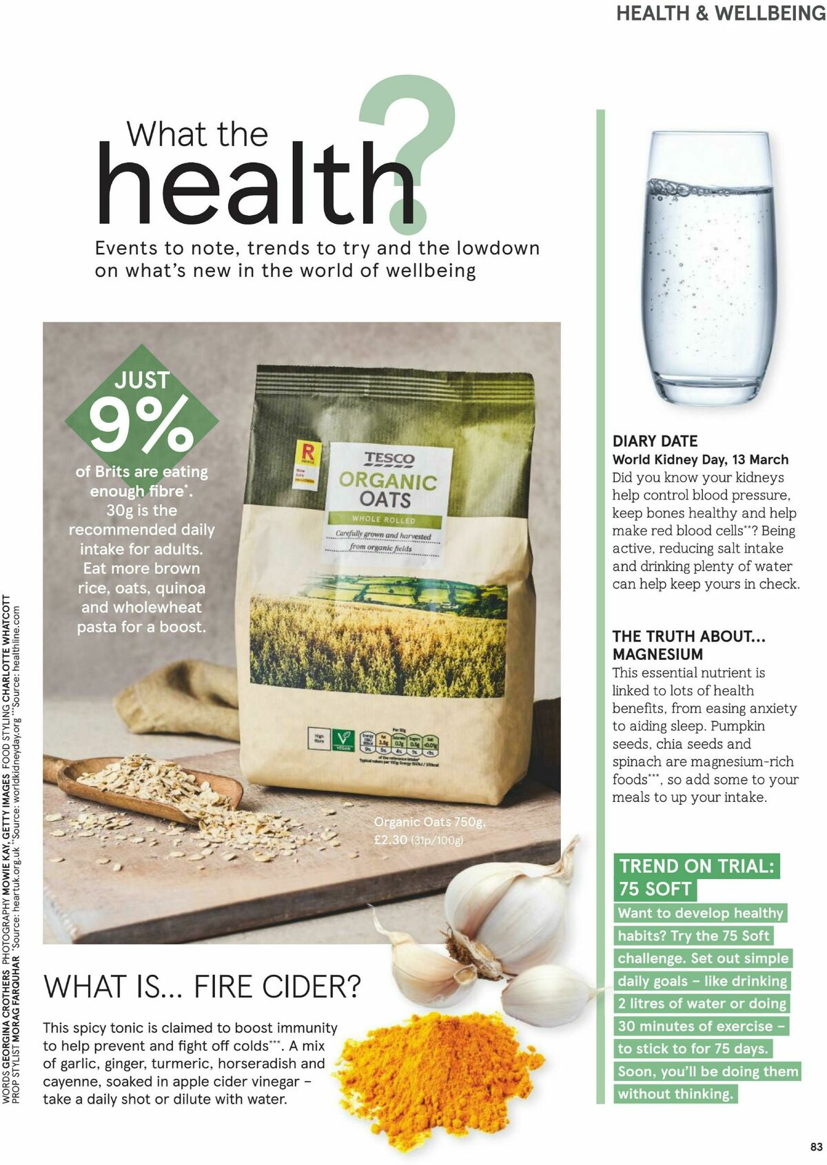 TESCO Magazine March Offers from 3 March