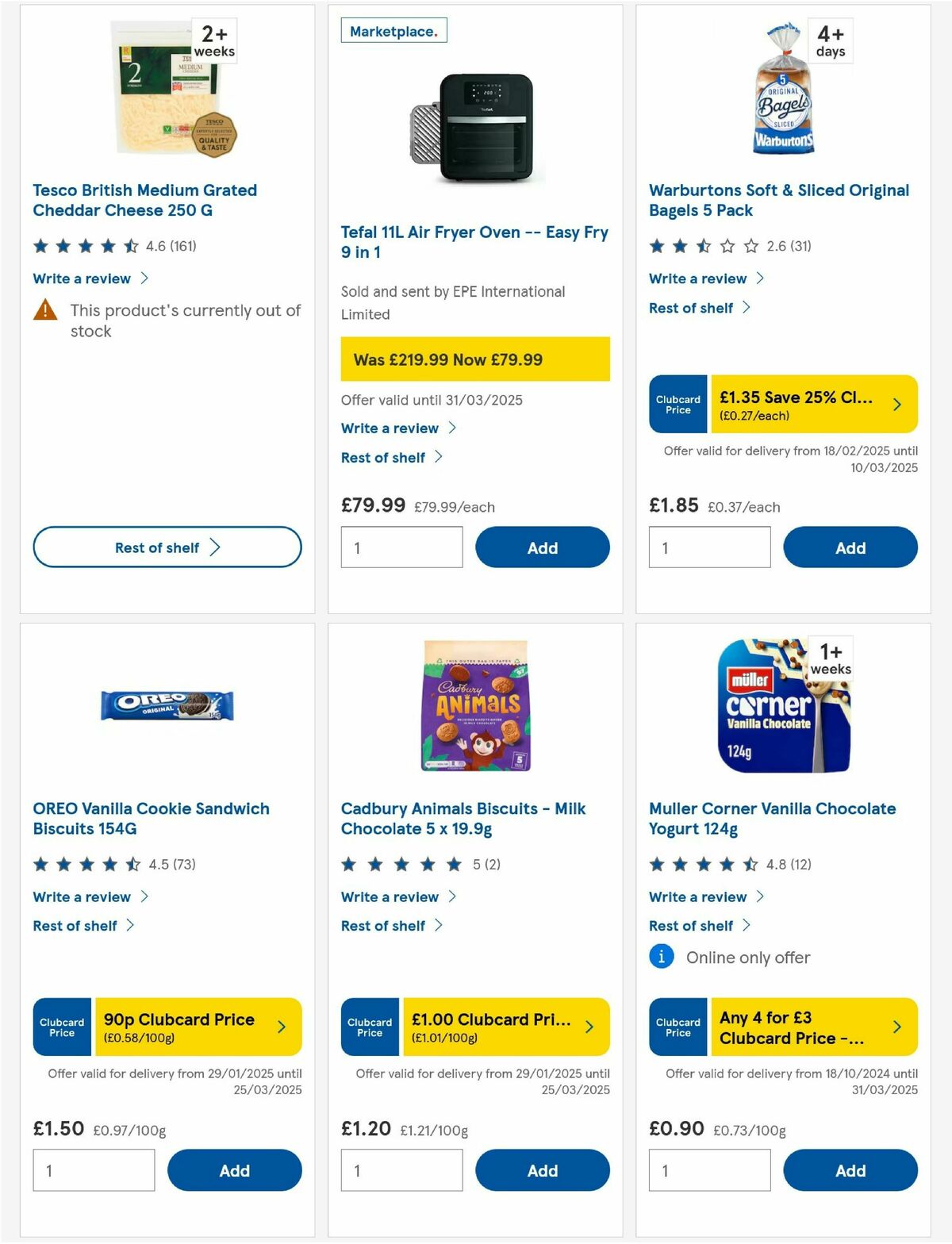 TESCO Offers from 6 March