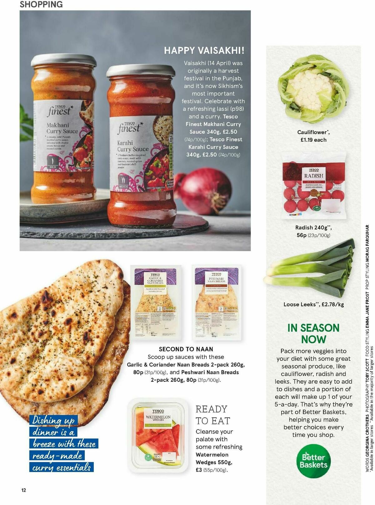 TESCO Magazine April Offers from 1 April