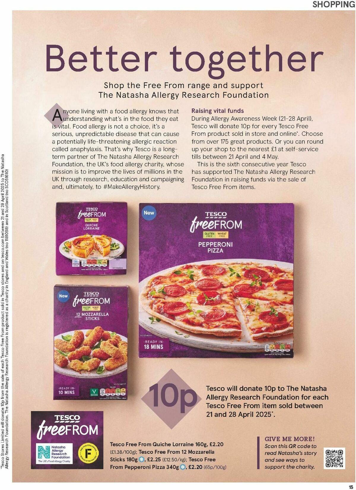 TESCO Magazine April Offers from 1 April