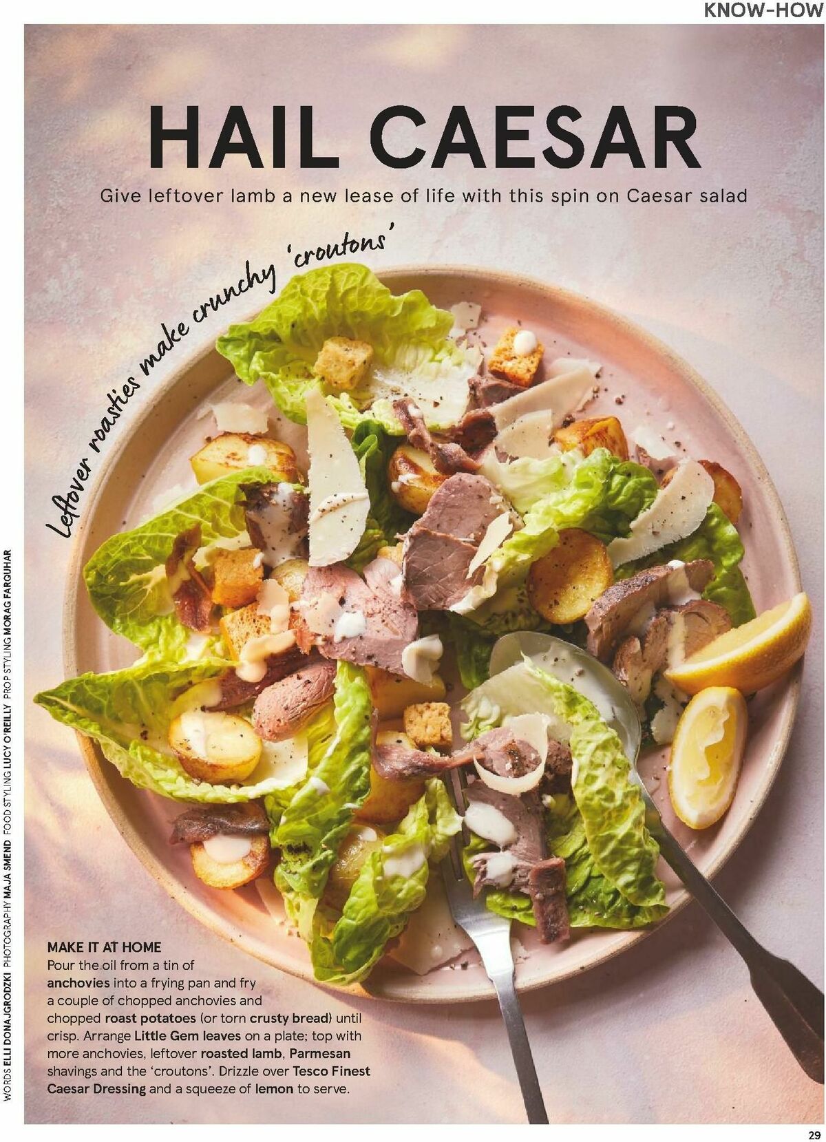 TESCO Magazine April Offers from 1 April