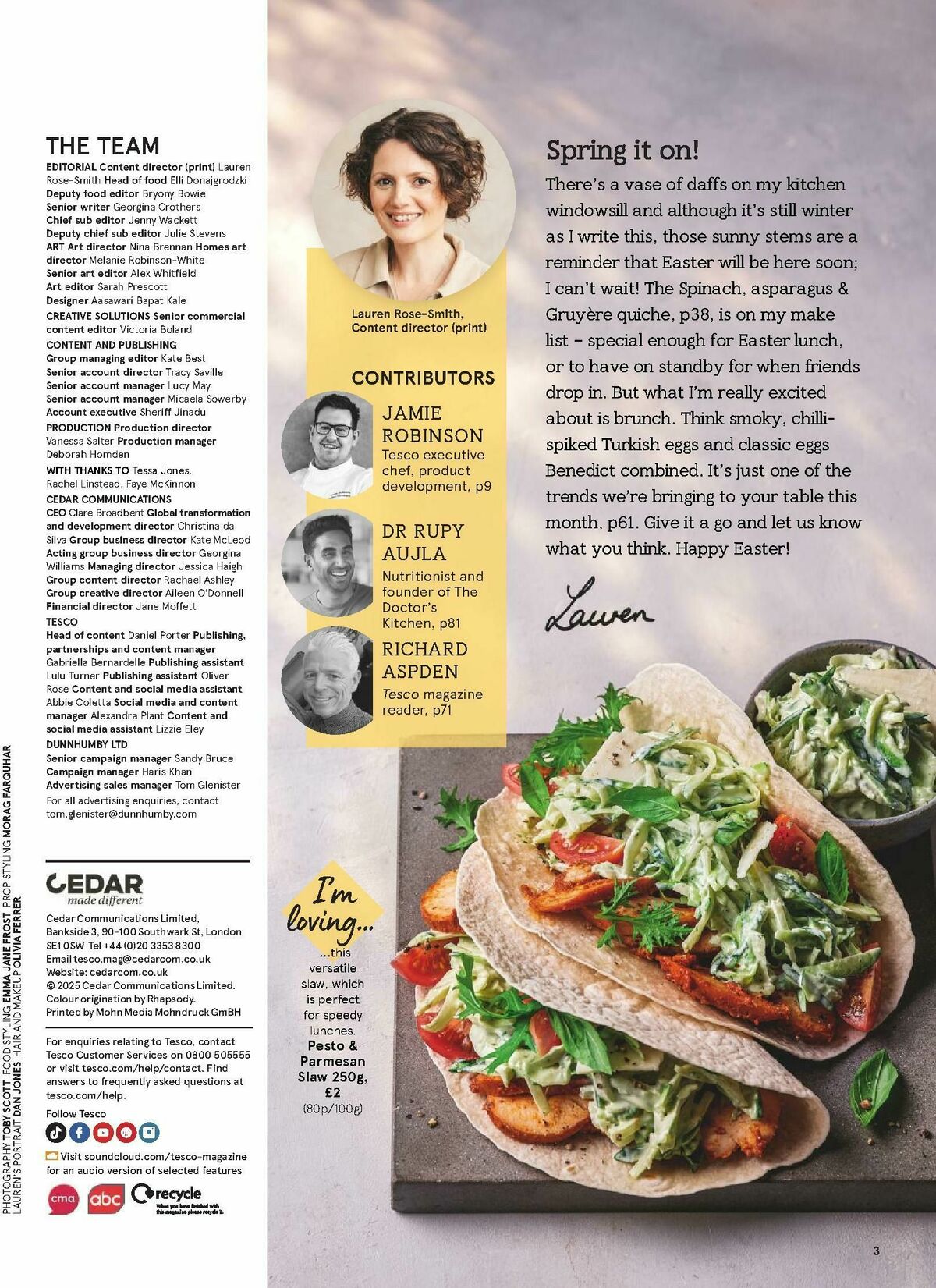 TESCO Magazine April Offers from 1 April