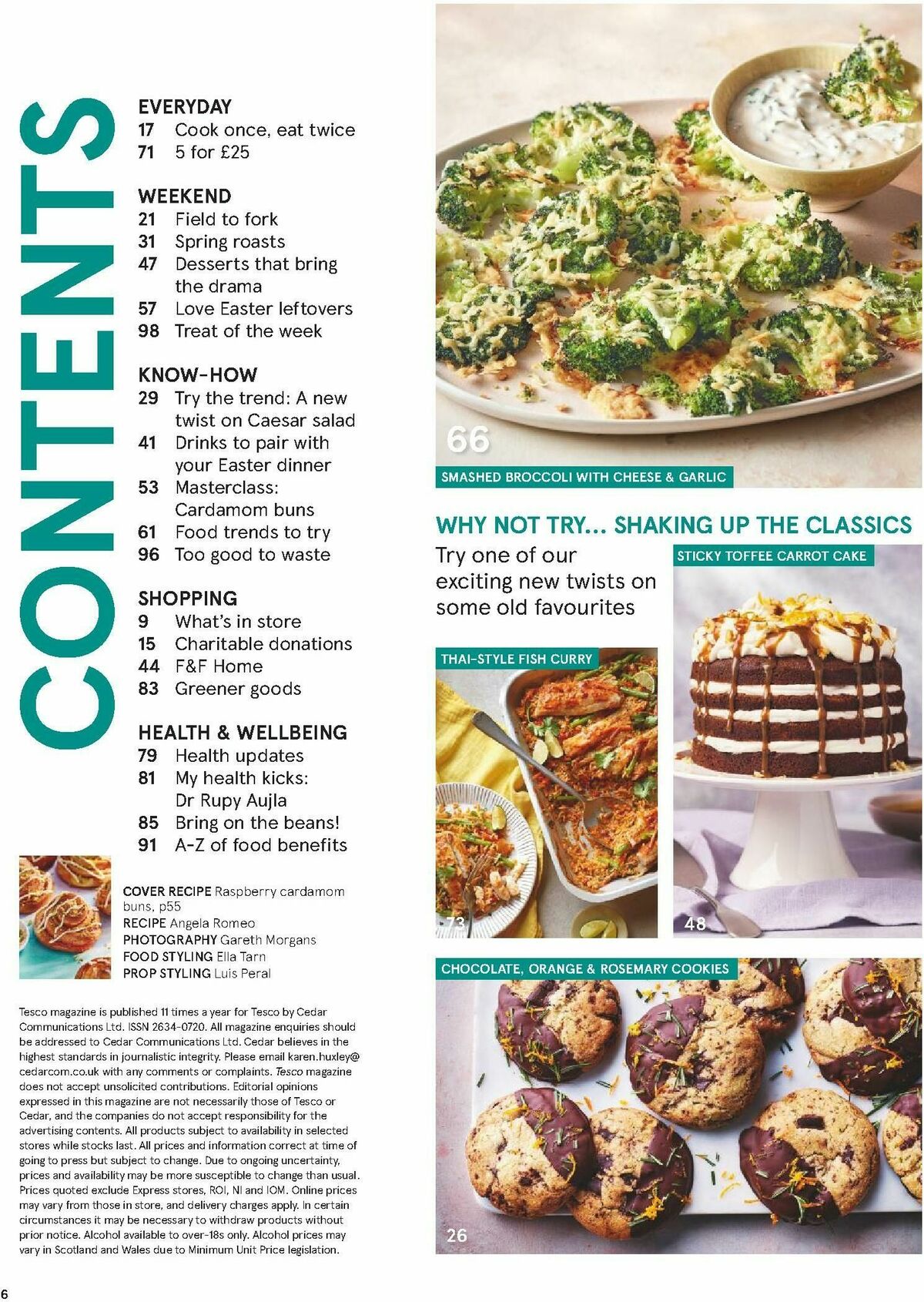 TESCO Magazine April Offers from 1 April